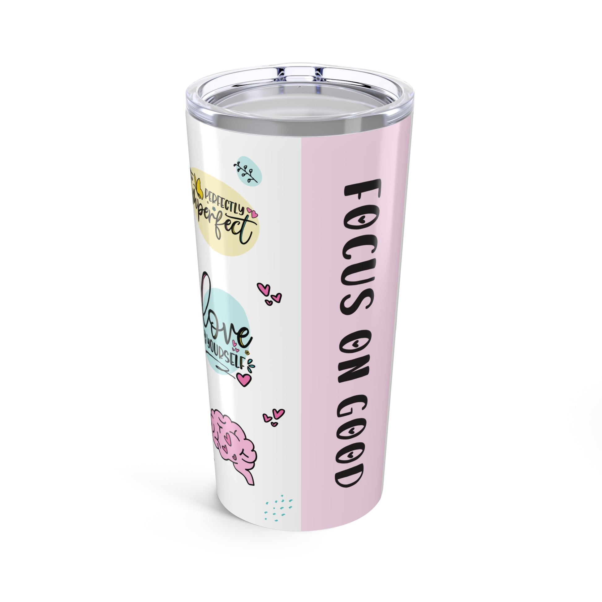 Focus on Good 20 oz Stainless Steel Tumbler - Canvasses