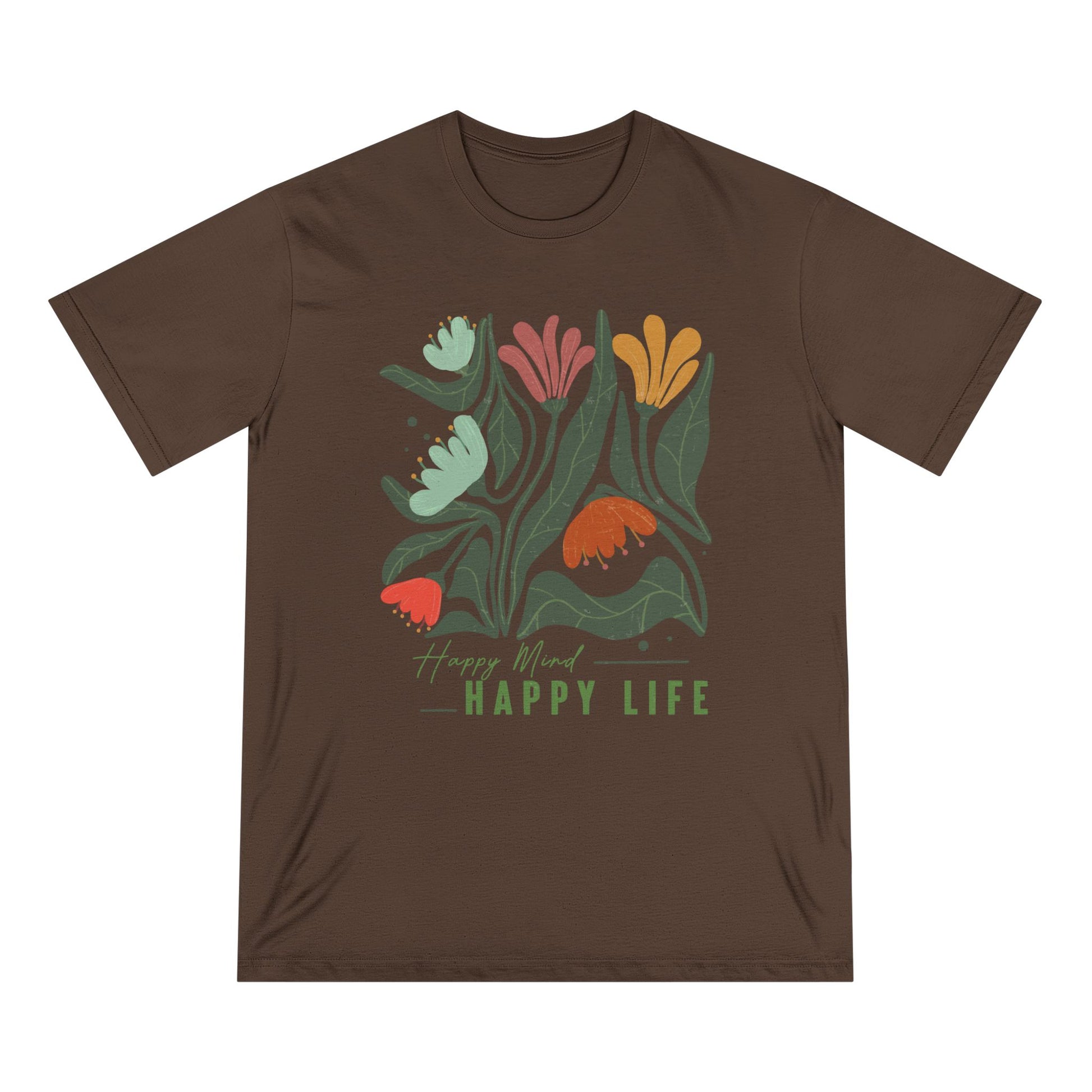 Boho Happy Life Women 100% Organic Cotton T-Shirt - Canvasses