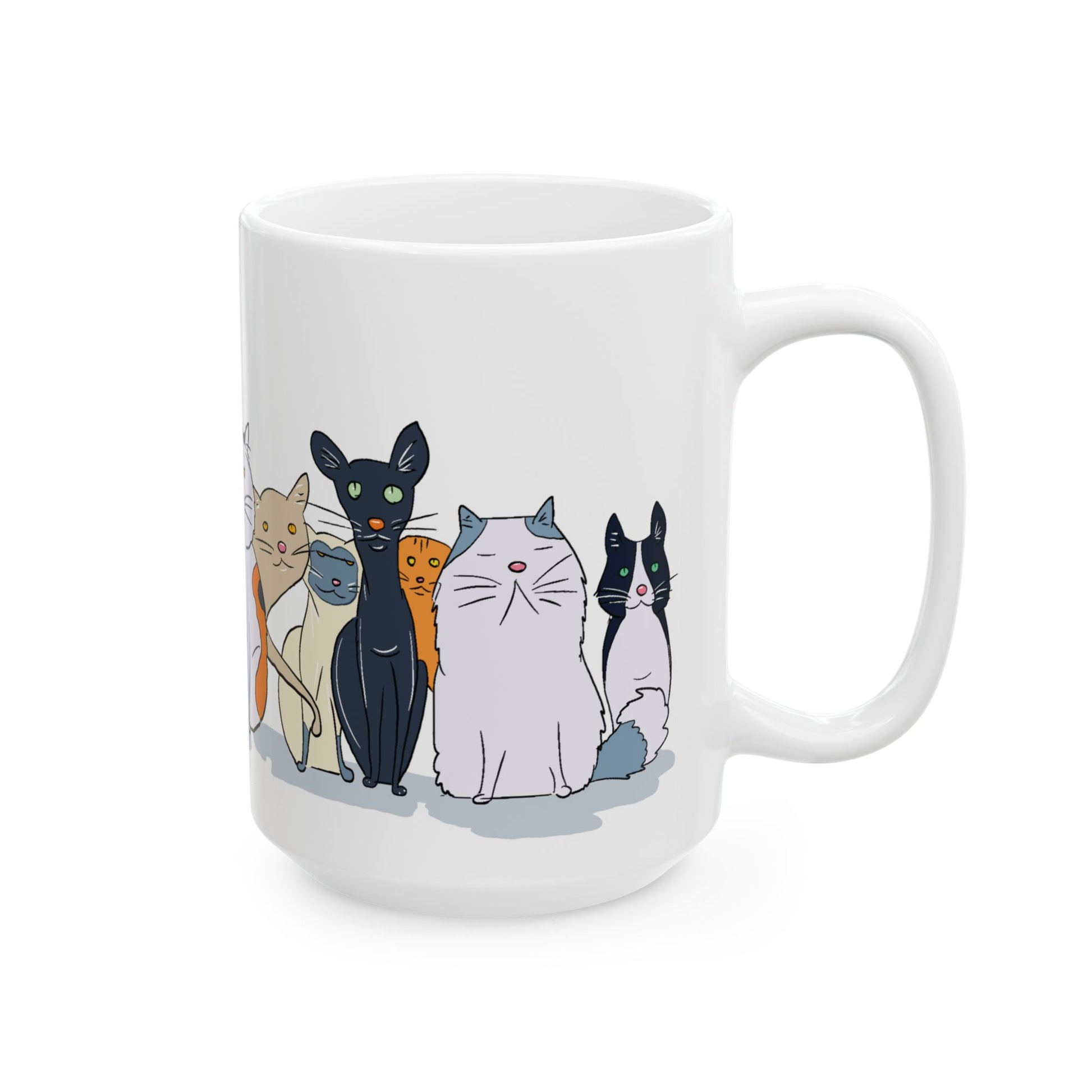 Cat Family Coffee Mug - Canvasses