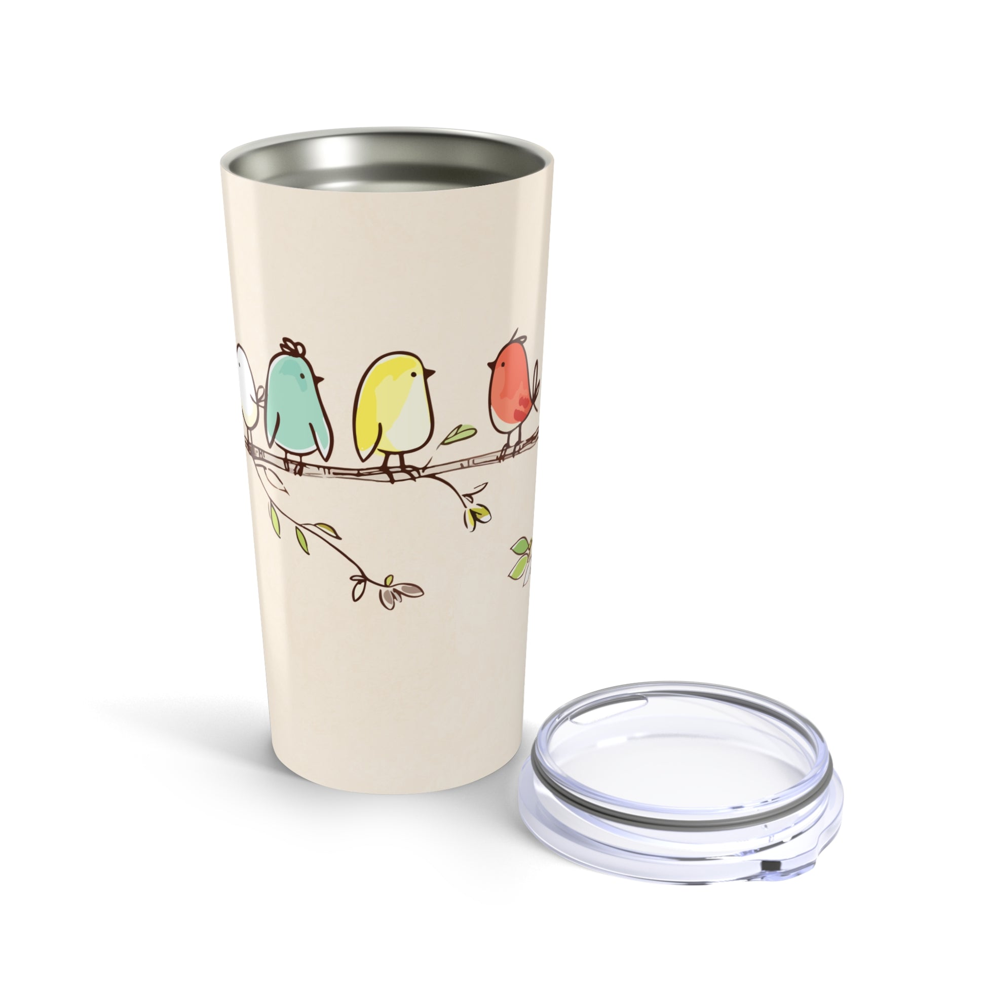 Bird Haven 20 oz Stainless Steel Tumbler - Canvasses