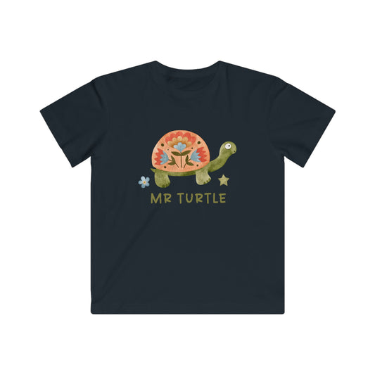 Mr Turtle Kids Cotton T-Shirt
