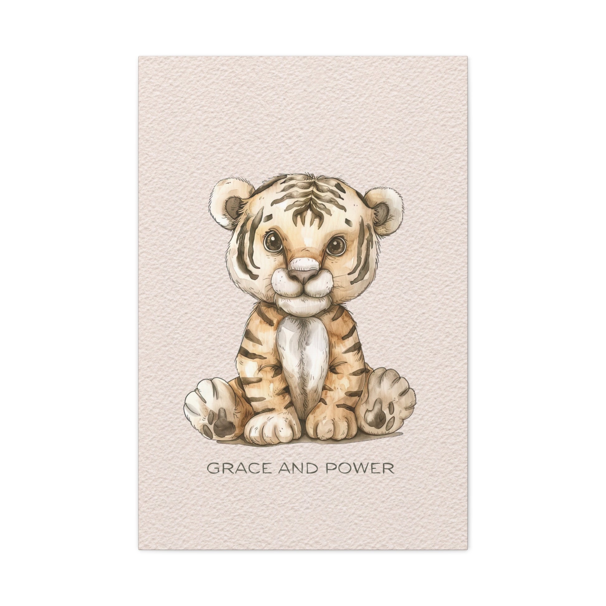 Grace and Power Canvas Wall Art Vertical - Canvasses