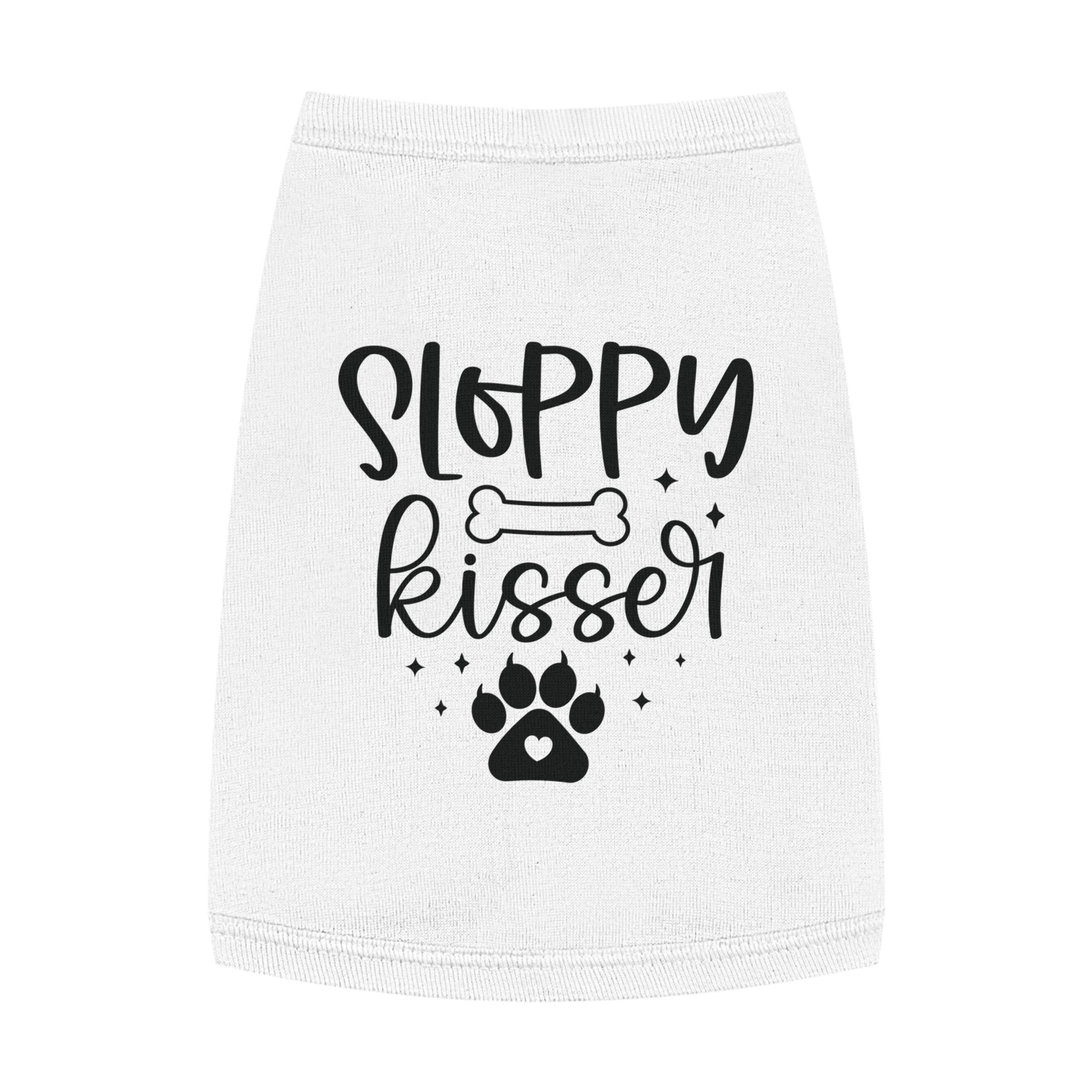 Sloppy Kisser Pet Tank Top - Canvasses