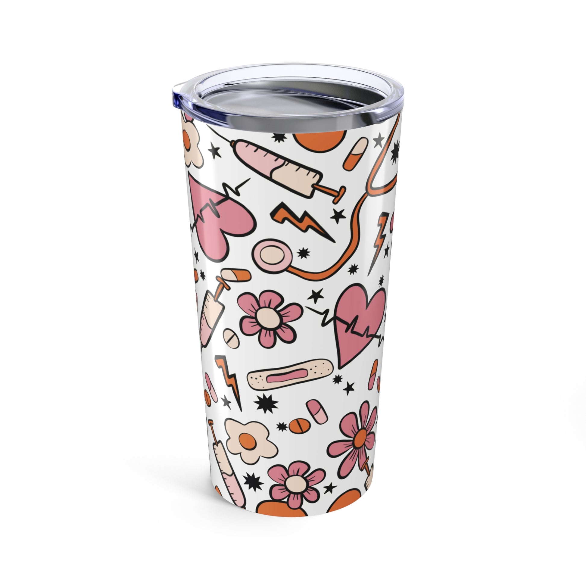 Retro Medic 20 oz Stainless Steel Tumbler - Canvasses