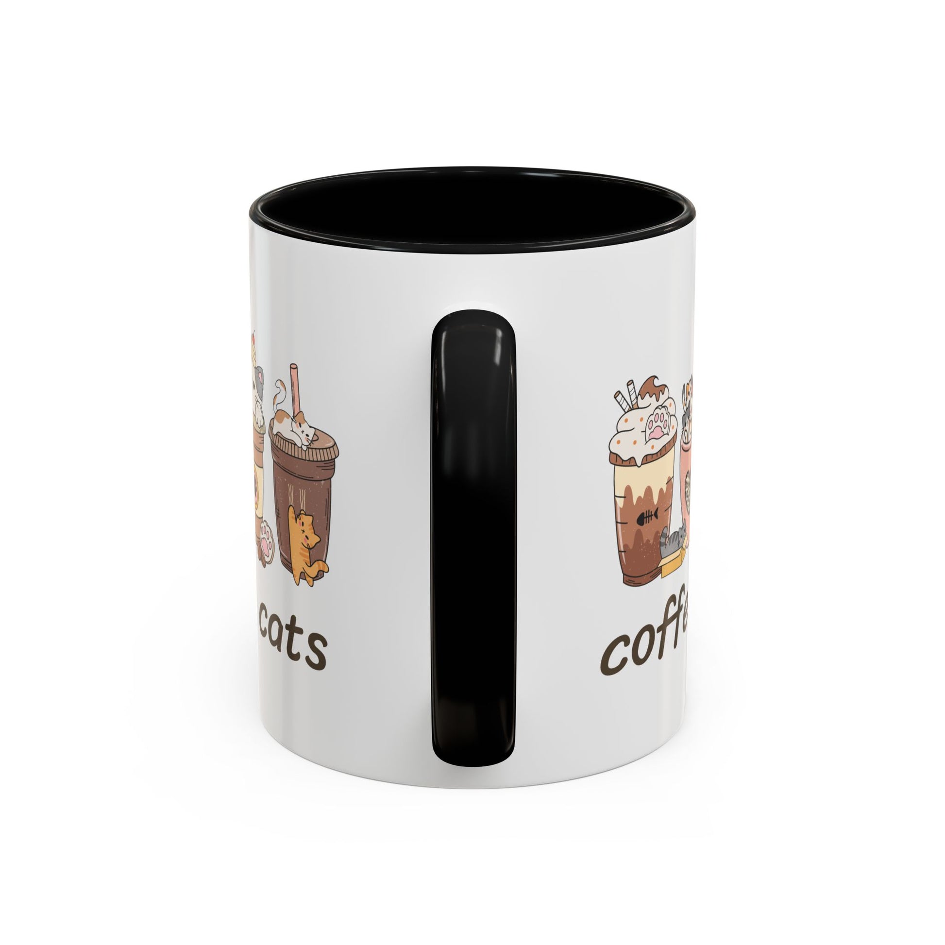 Coffee & Cats Accent Mug - Canvasses