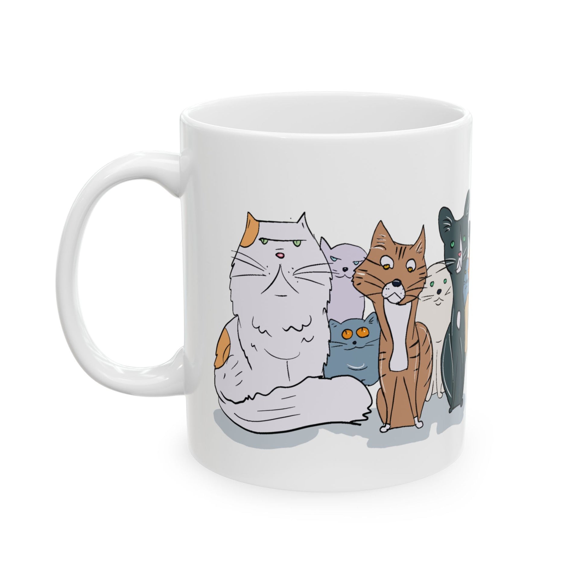 Cat Family Coffee Mug - Canvasses