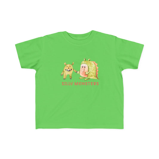 Silly Monsters Toddlers 100% Cotton T-Shirt