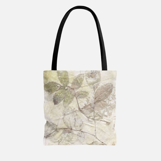 Eco Dyed Leaves Tote Bag - Canvasses