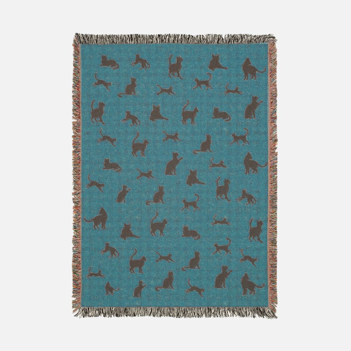 Midnight Prowl 100% Cotton Woven Blanket - Canvasses