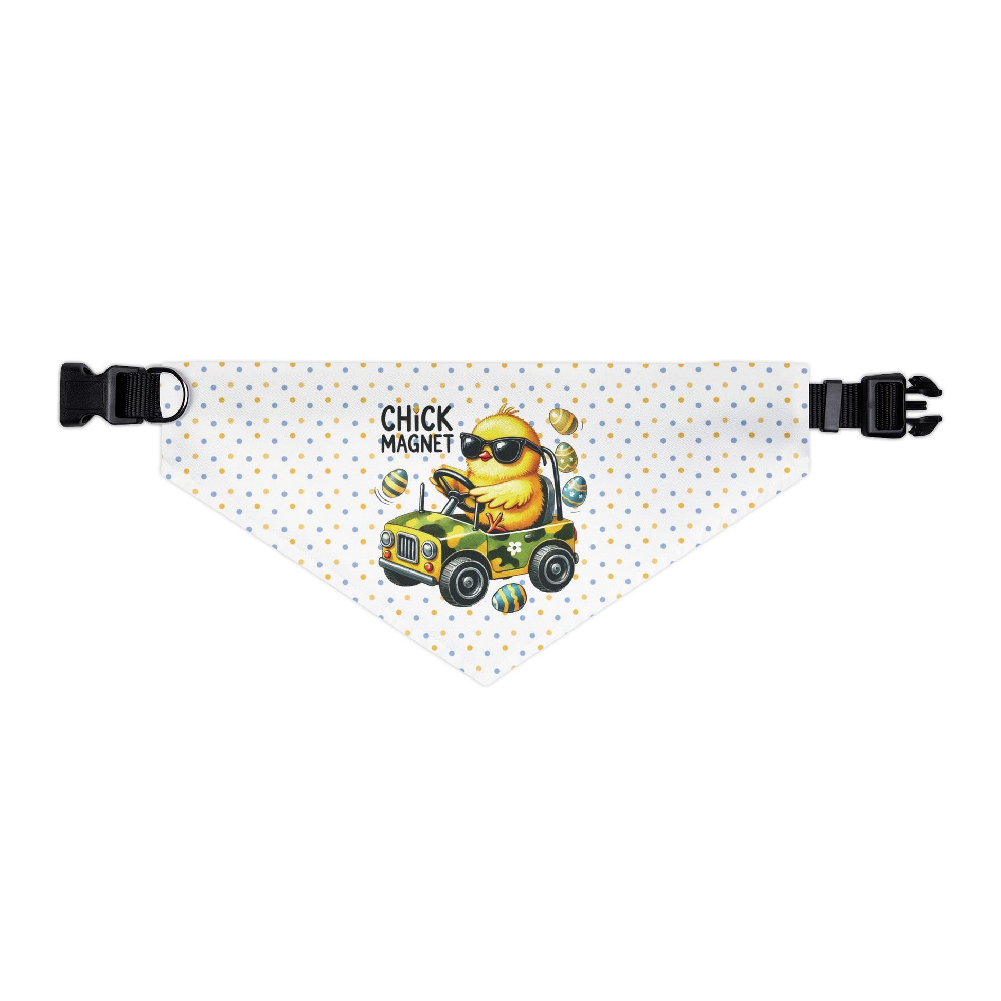 Chick Magnet Pet Bandana Collar - Canvasses
