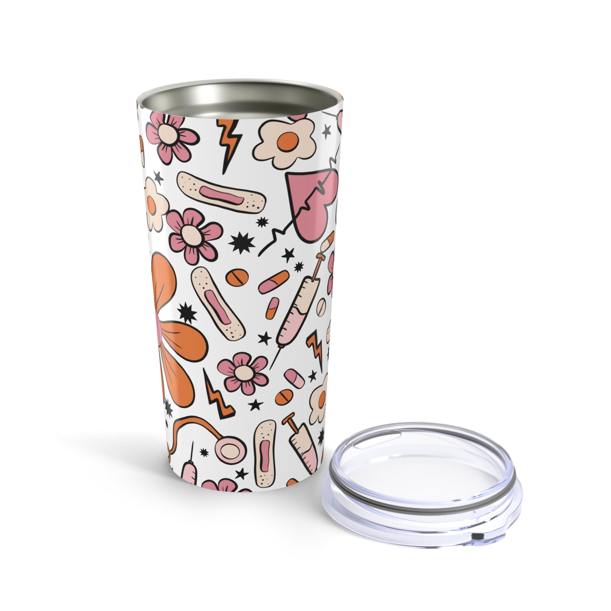 Retro Medic 20 oz Stainless Steel Tumbler - Canvasses