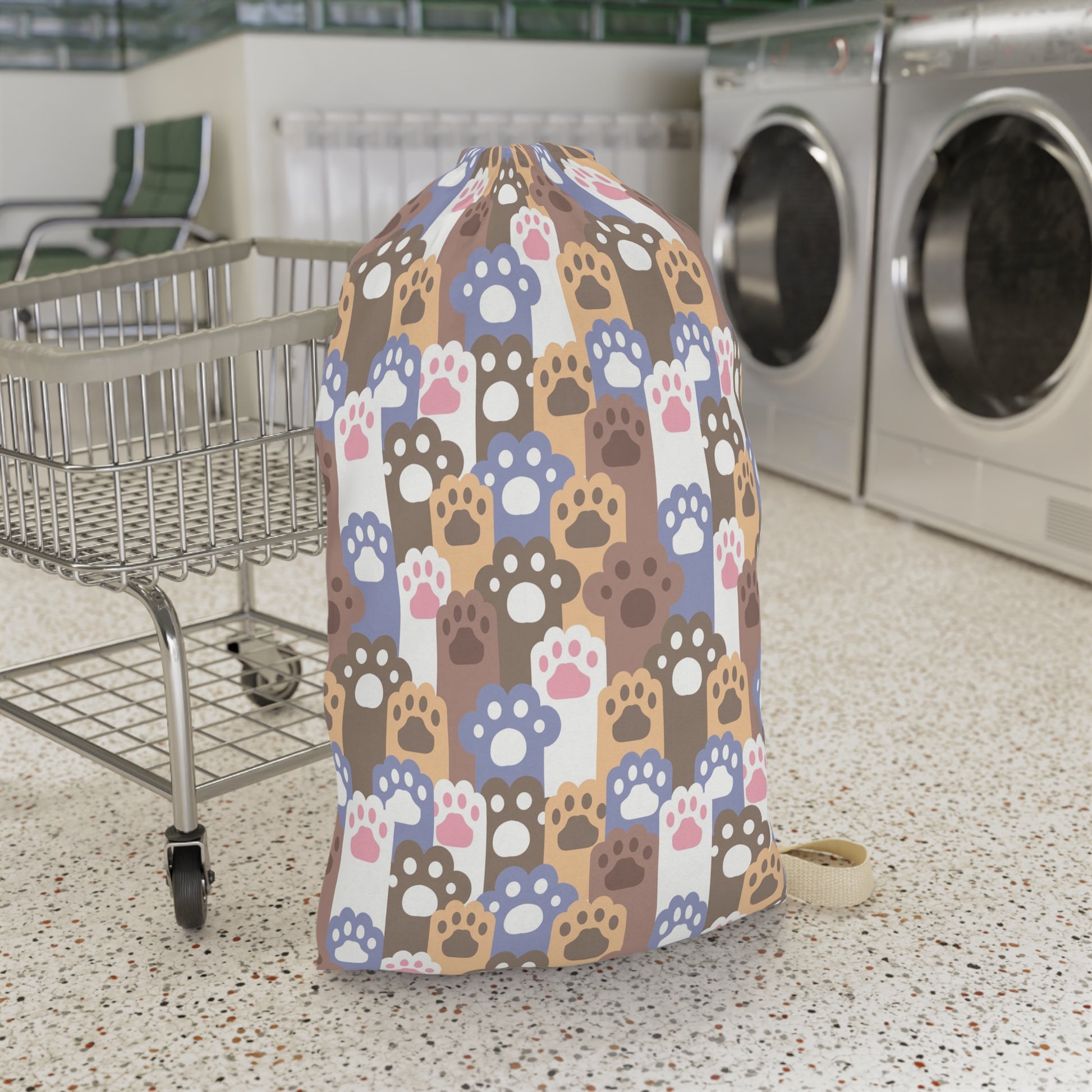 Cat Paws Laundry Bag - Canvasses