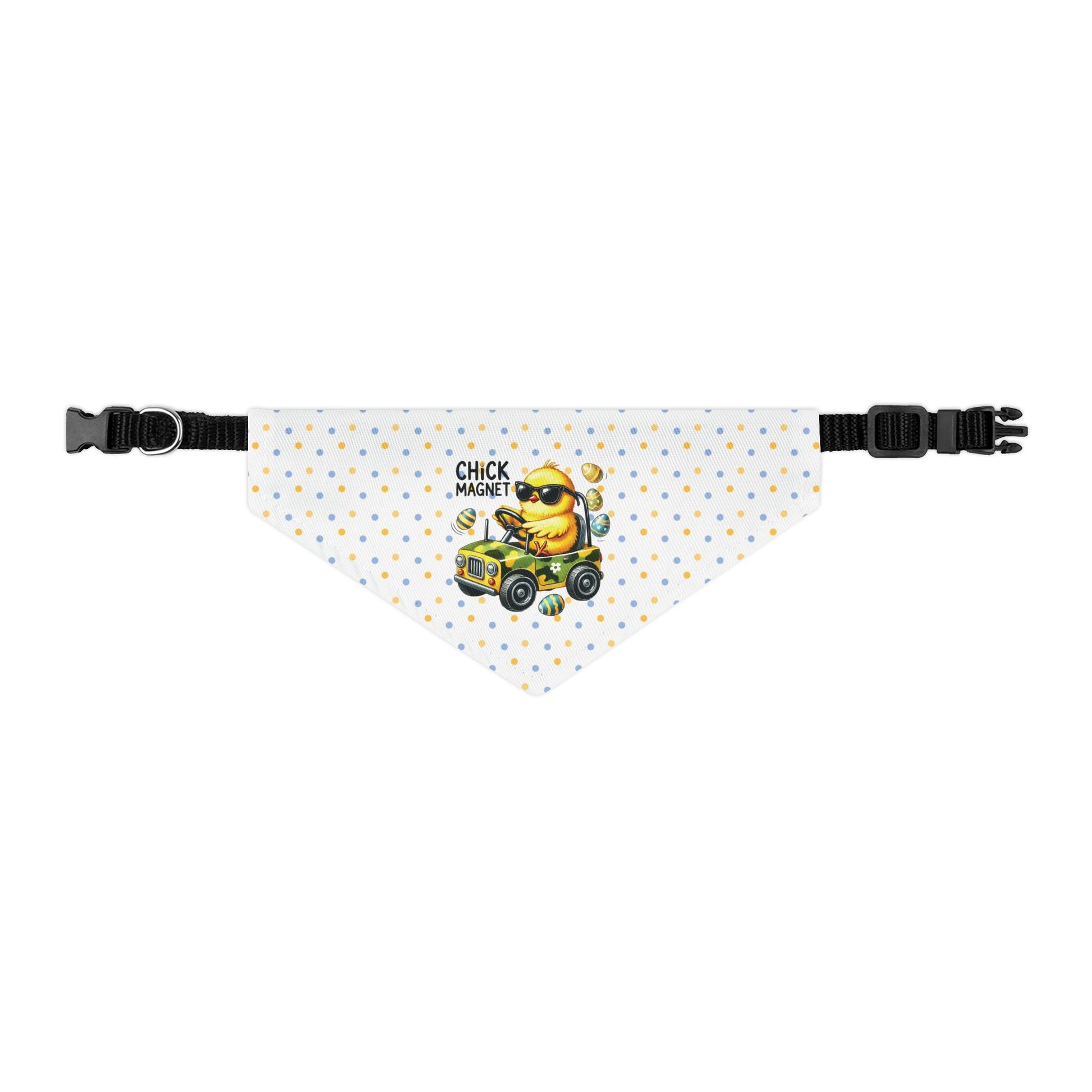 Chick Magnet Pet Bandana Collar - Canvasses