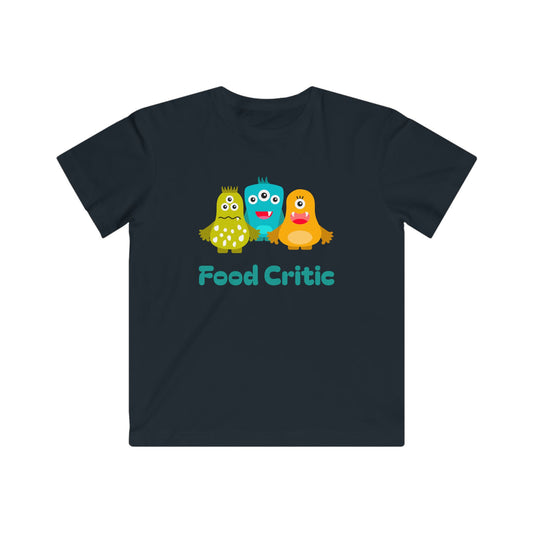 Food Critic Monsters Kids Cotton T-Shirt