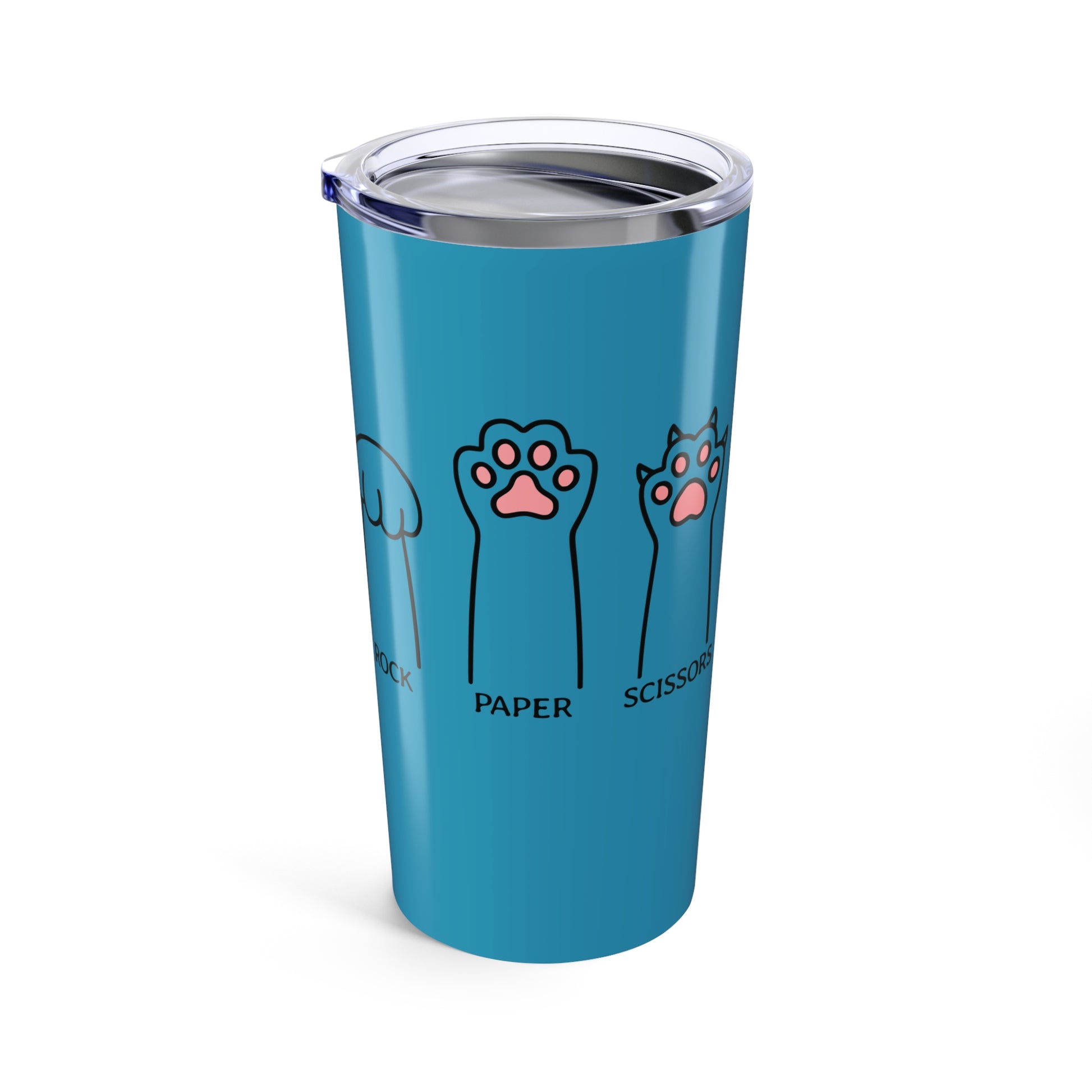 Rock Paper Scissors 20 oz Stainless Steel Tumbler - Canvasses