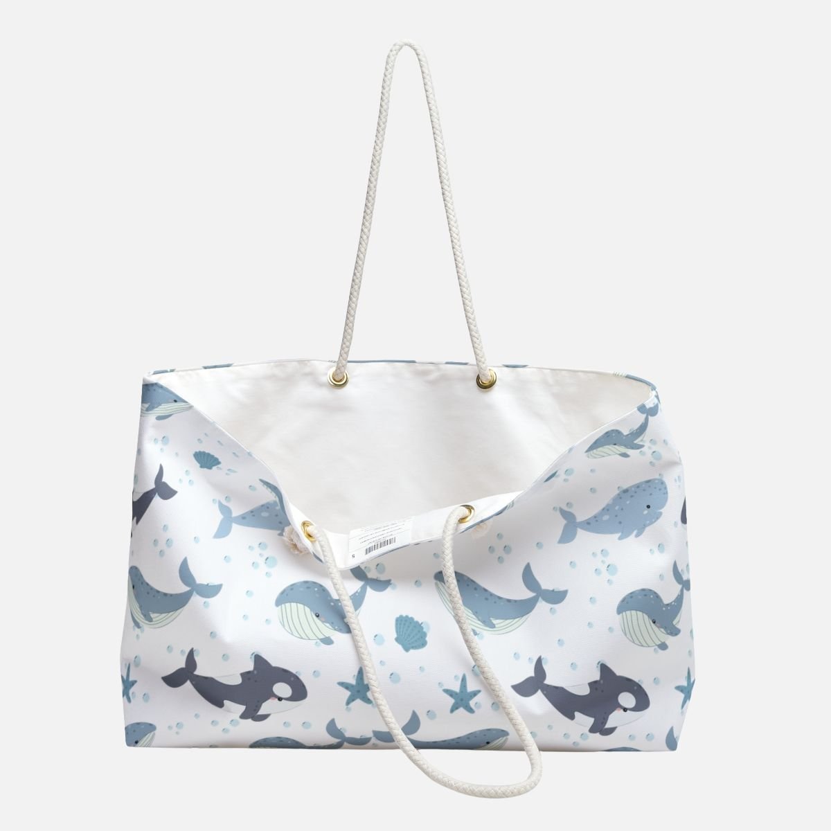 A Whales Dream Oversized Bag - Canvasses