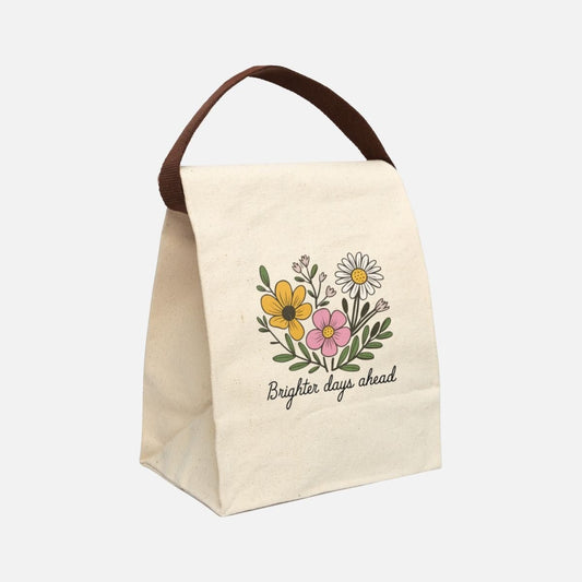 Brighter Days Ahead Canvas Lunch Bag - Canvasses