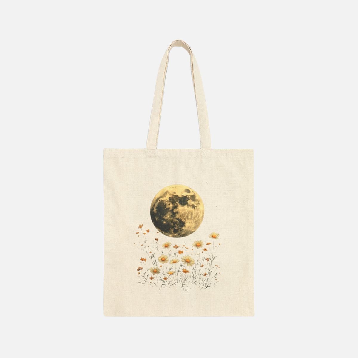Cottage Moon Canvas Tote Bag - Canvasses