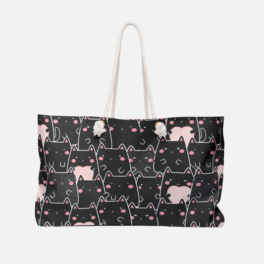 Kawaii Cats Oversized Bag - Canvasses