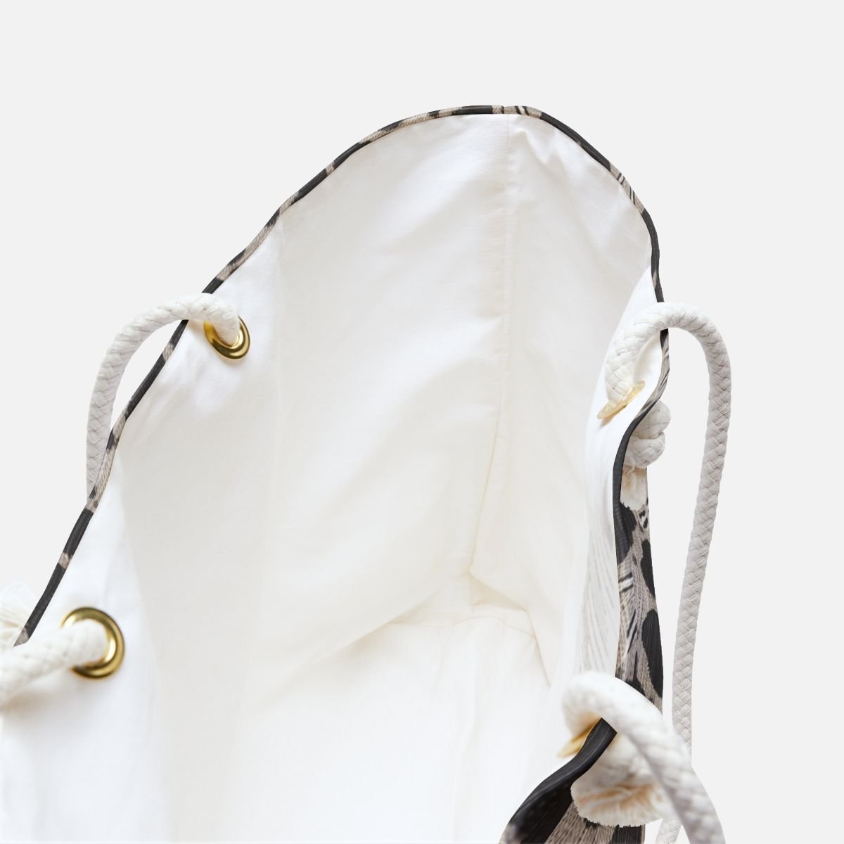 Shadow Petals Beach Bag - Canvasses