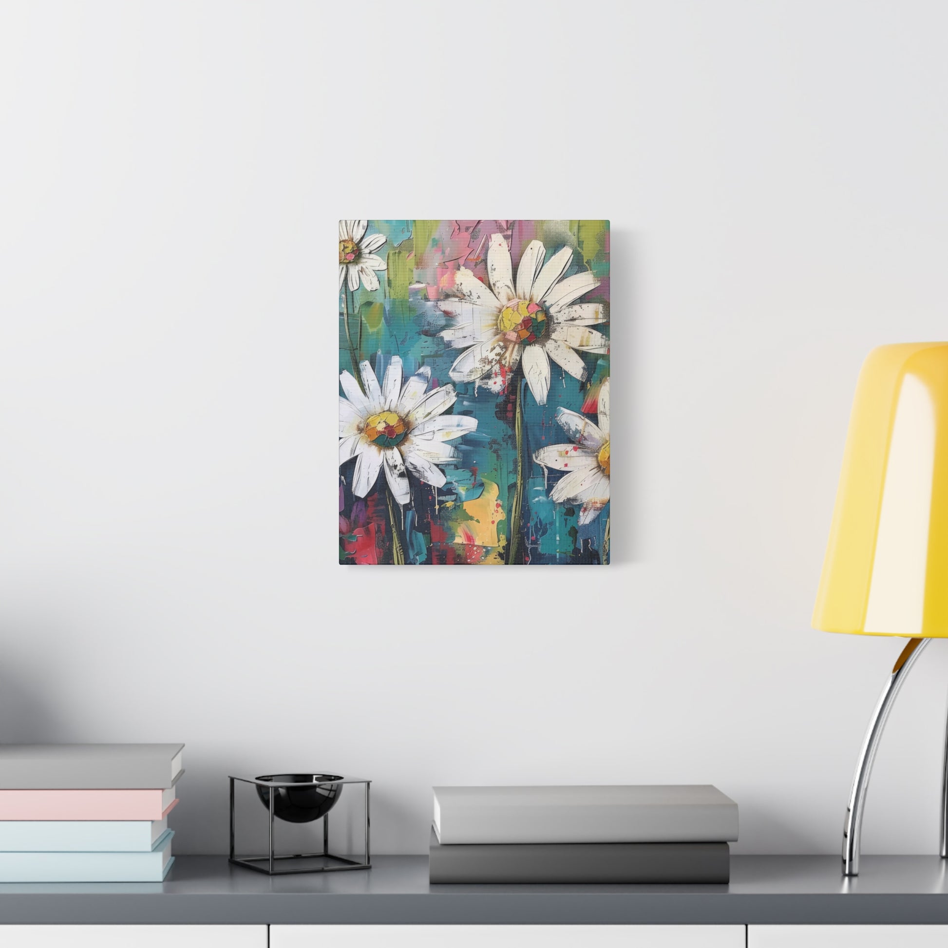 Daisy Daydreams Canvas Wall Art Vertical - Canvasses