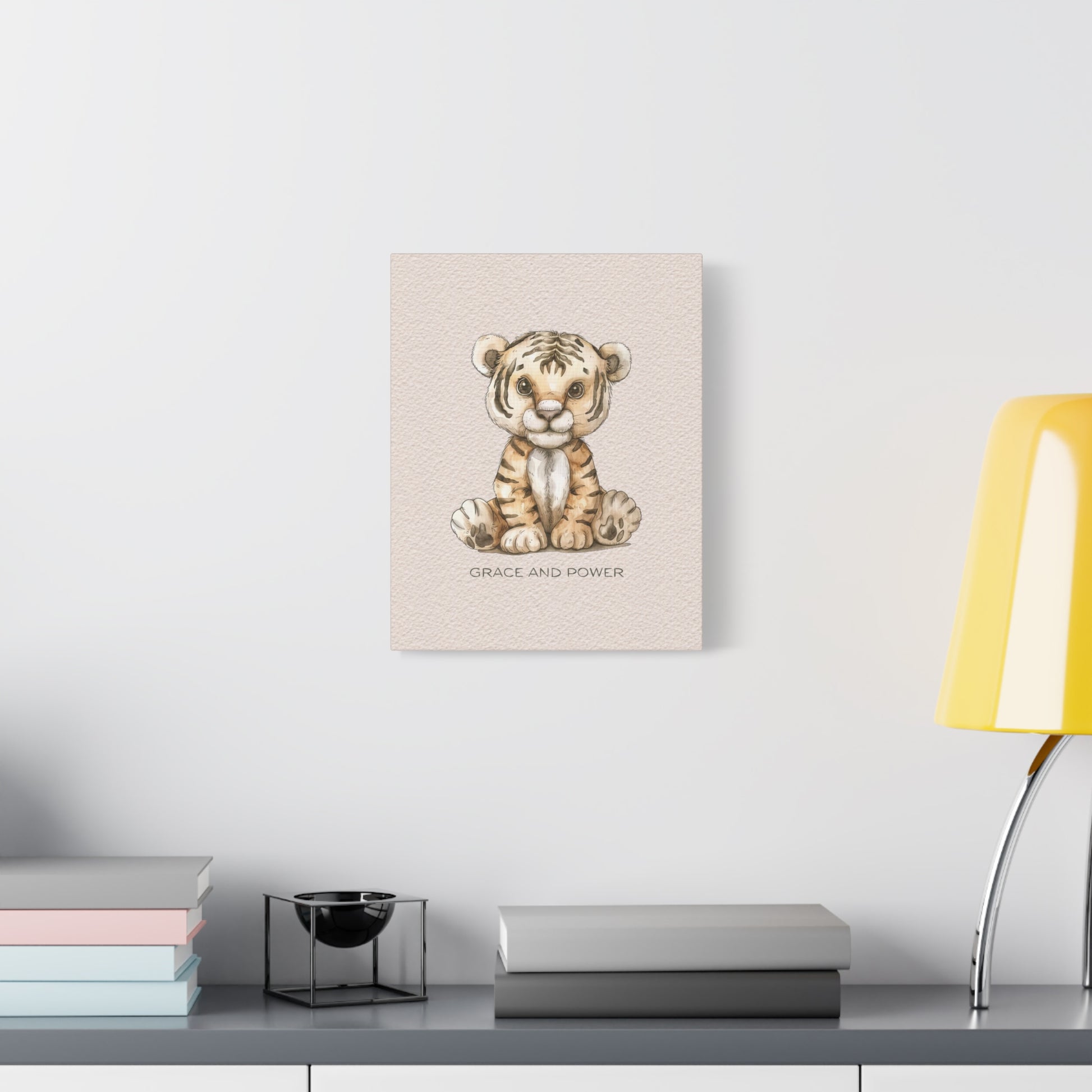 Grace and Power Canvas Wall Art Vertical - Canvasses