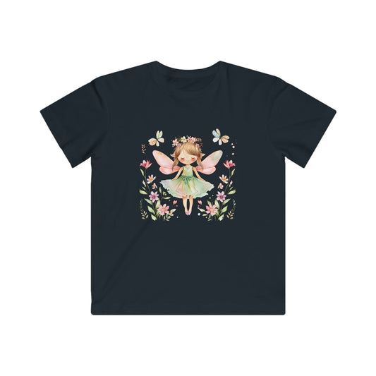 Wildflower Fairy Kids Cotton T-Shirt