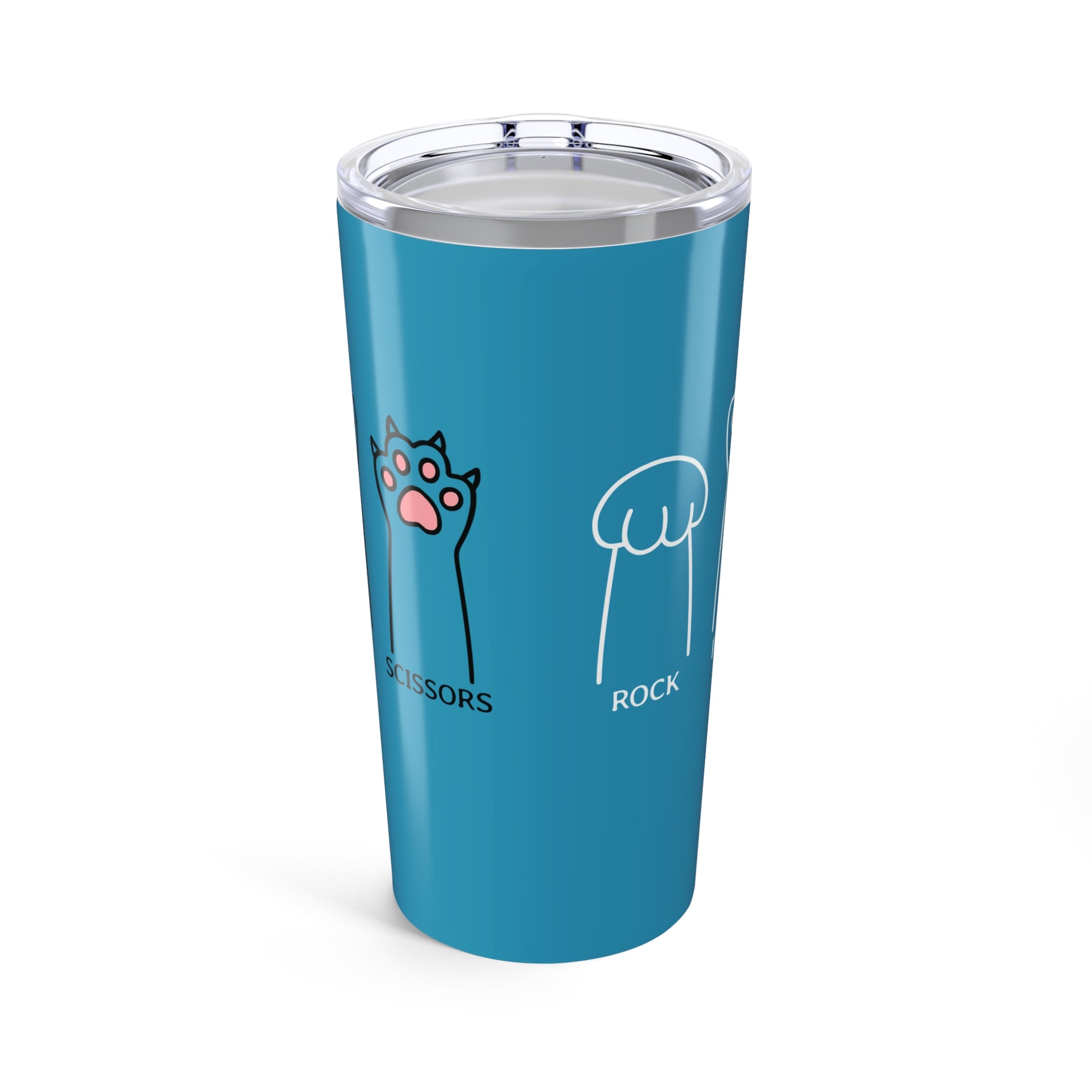 Rock Paper Scissors 20 oz Stainless Steel Tumbler - Canvasses