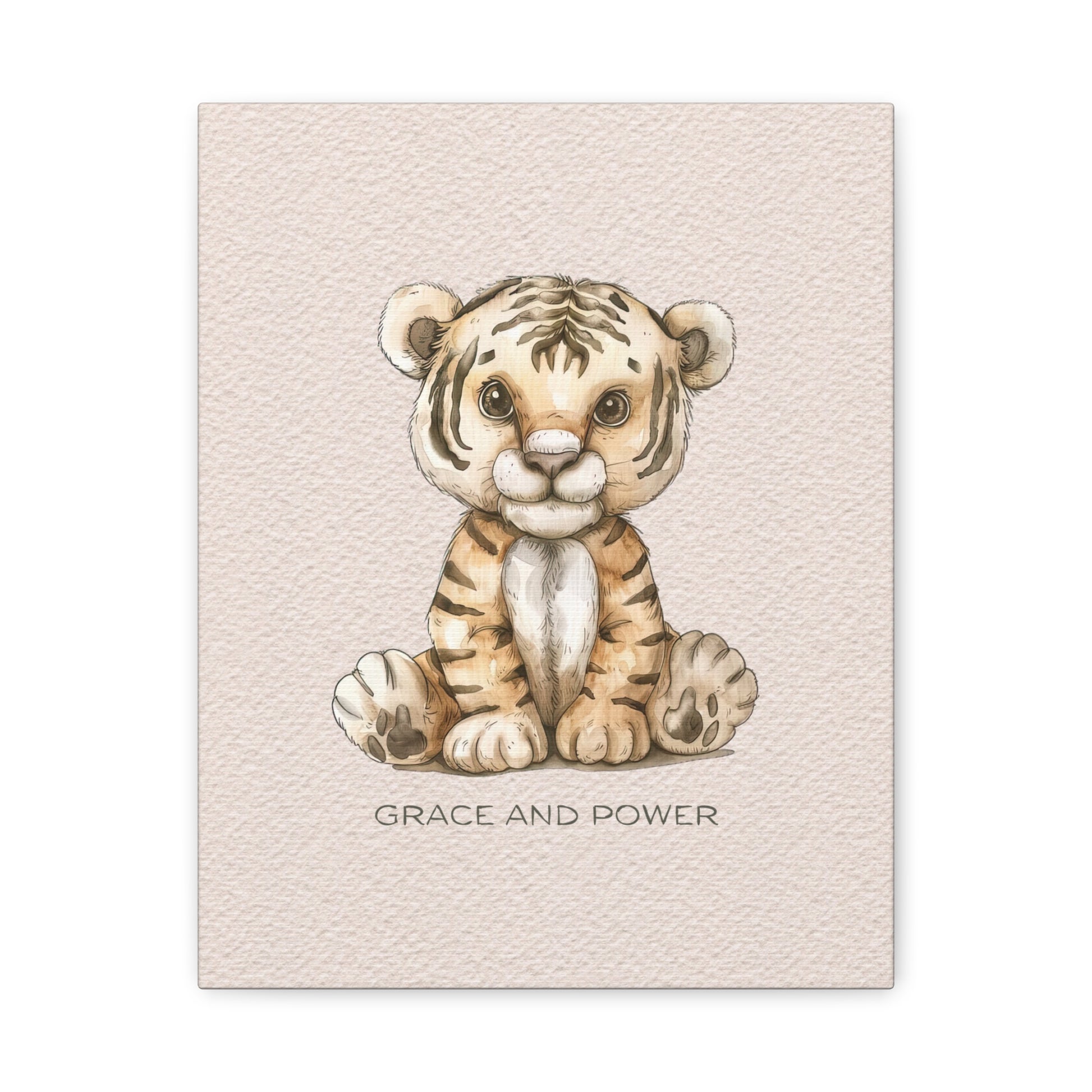 Grace and Power Canvas Wall Art Vertical - Canvasses