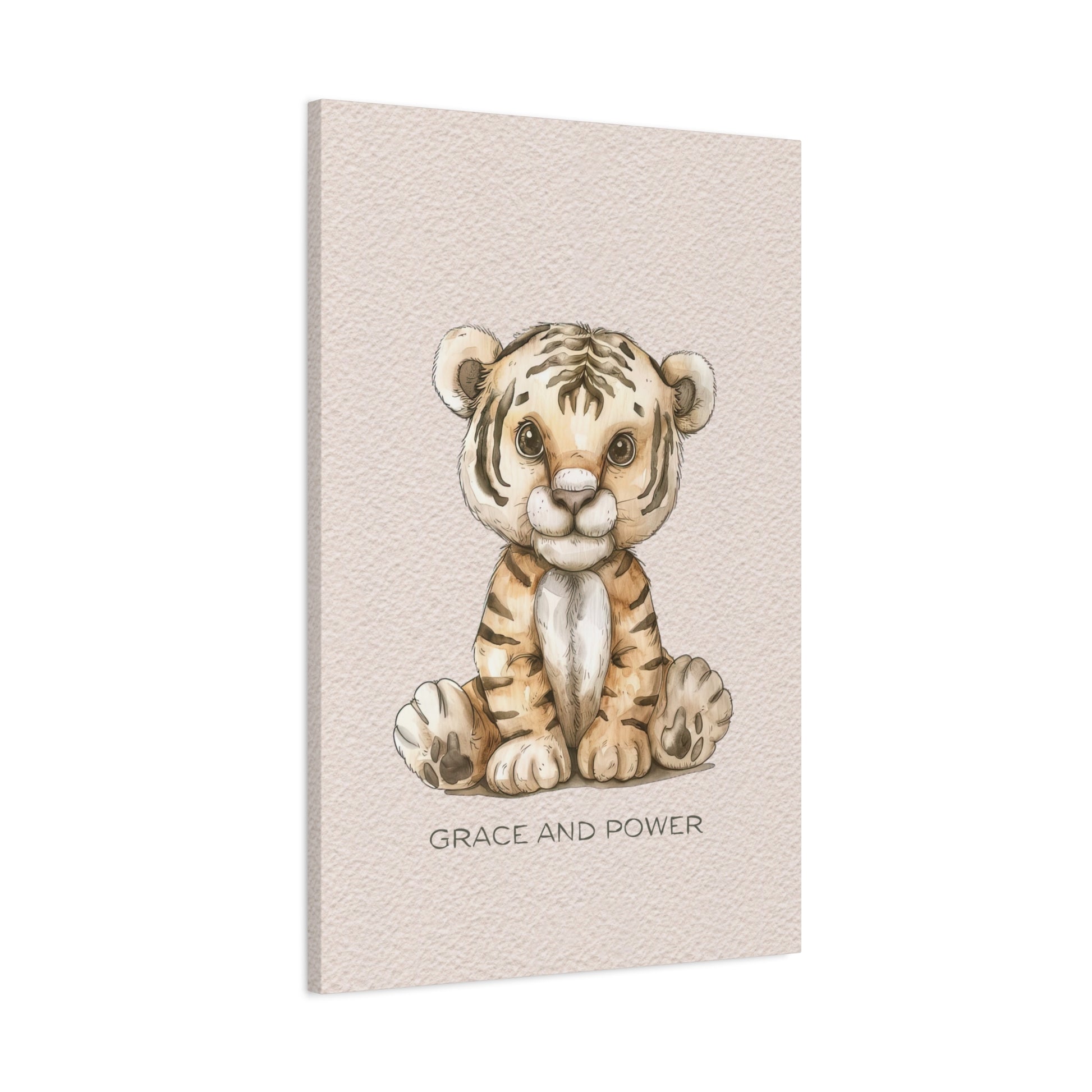Grace and Power Canvas Wall Art Vertical - Canvasses