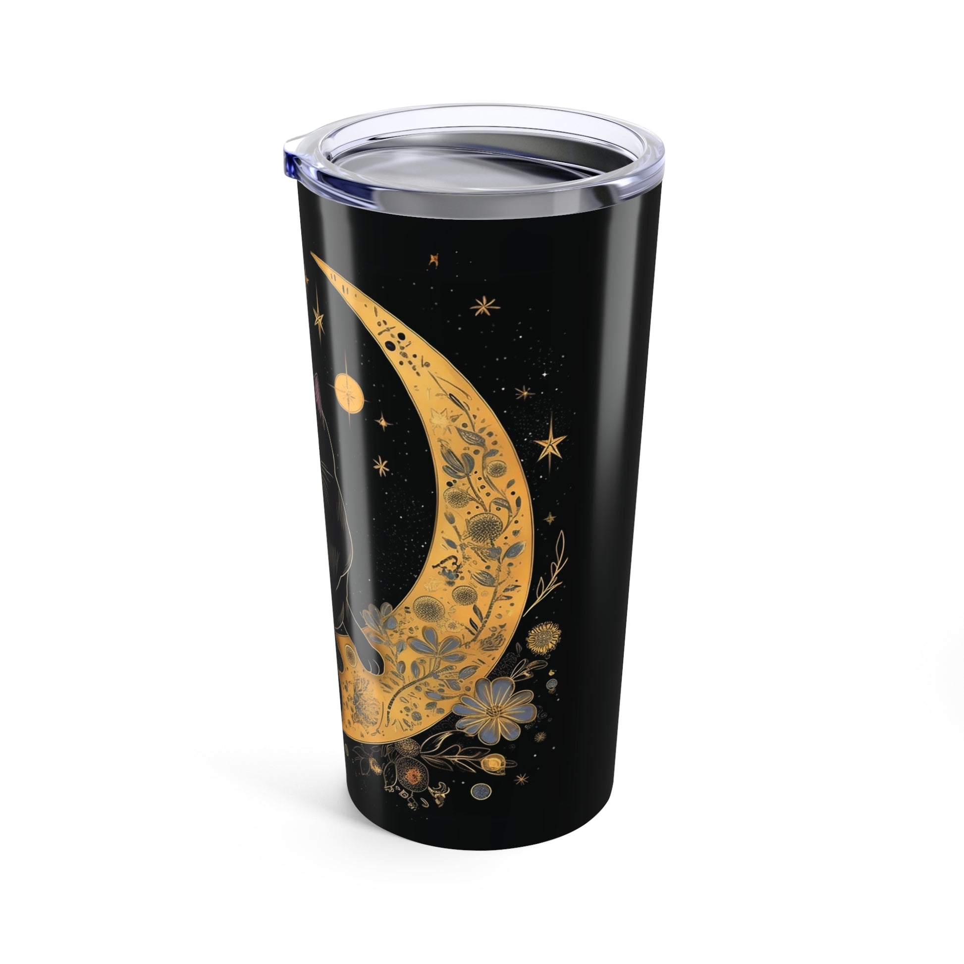Celestial Cat 20 oz Stainless Steel Tumbler - Canvasses