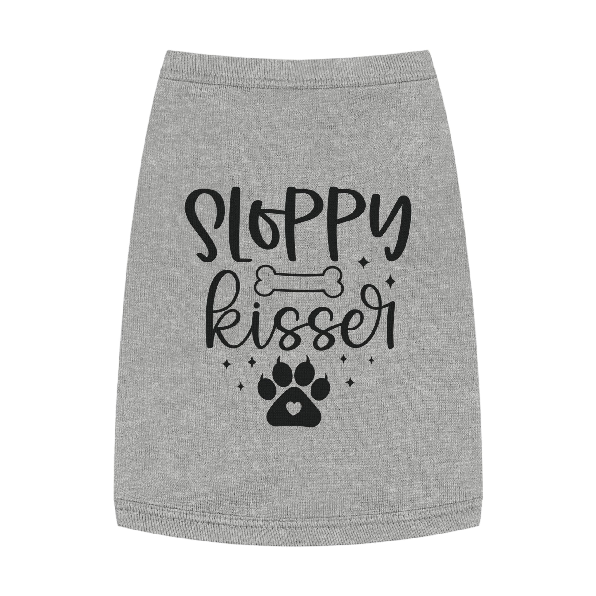 Sloppy Kisser Pet Tank Top - Canvasses