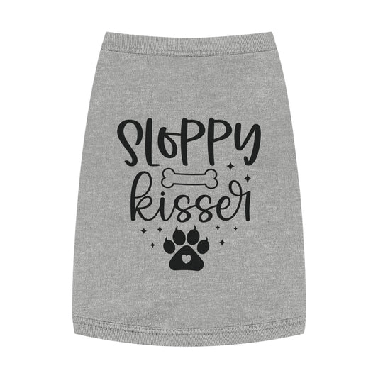 Sloppy Kisser Pet Tank Top - Canvasses