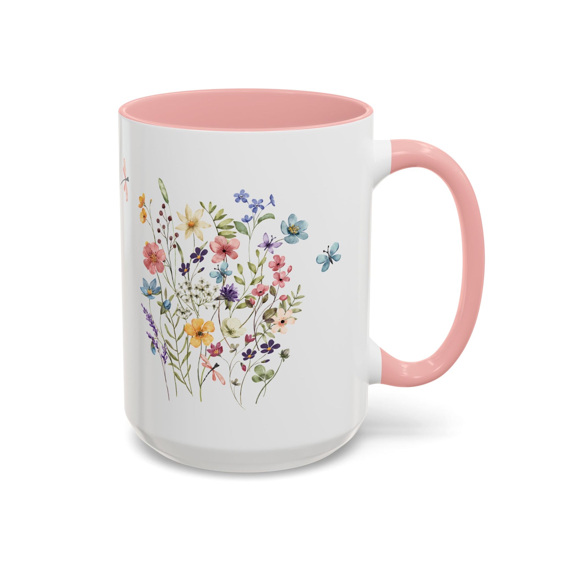 Wildflower Mix Accent Mug - Canvasses