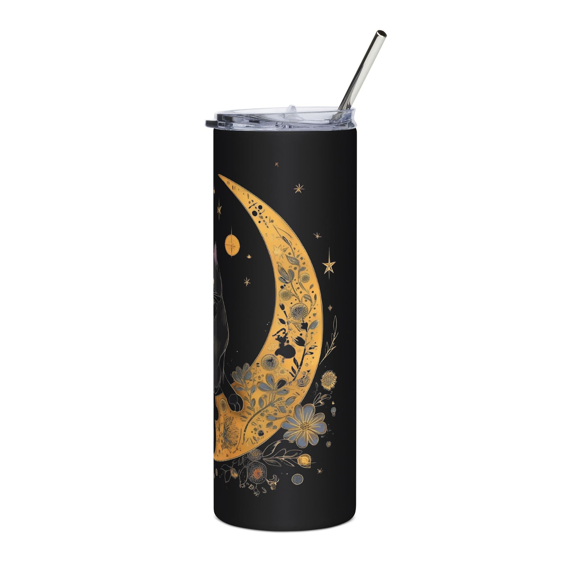 Celestial Cat 20 oz Skinny Tumbler - Canvasses