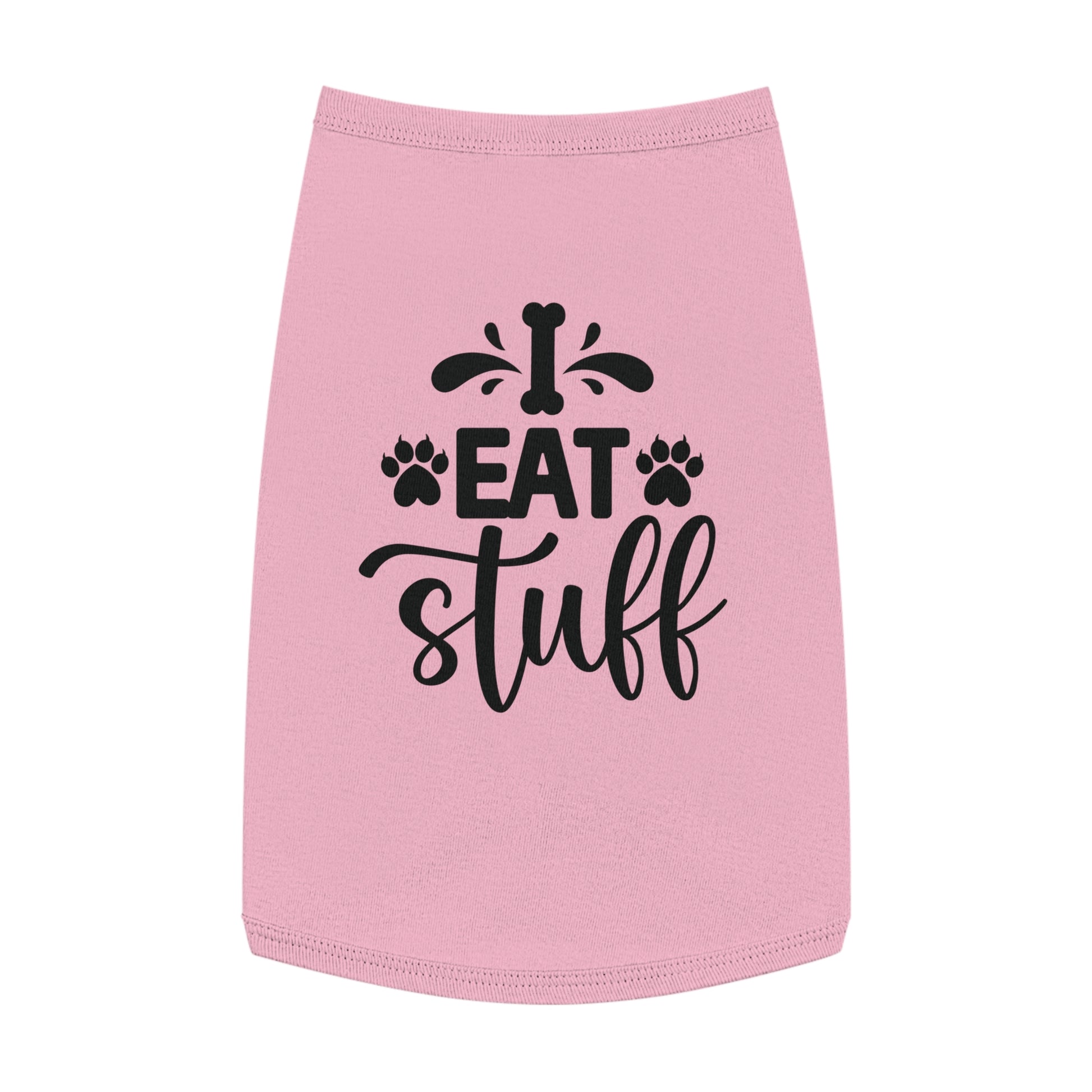I Eat Stuff Pet Tank Top - Canvasses