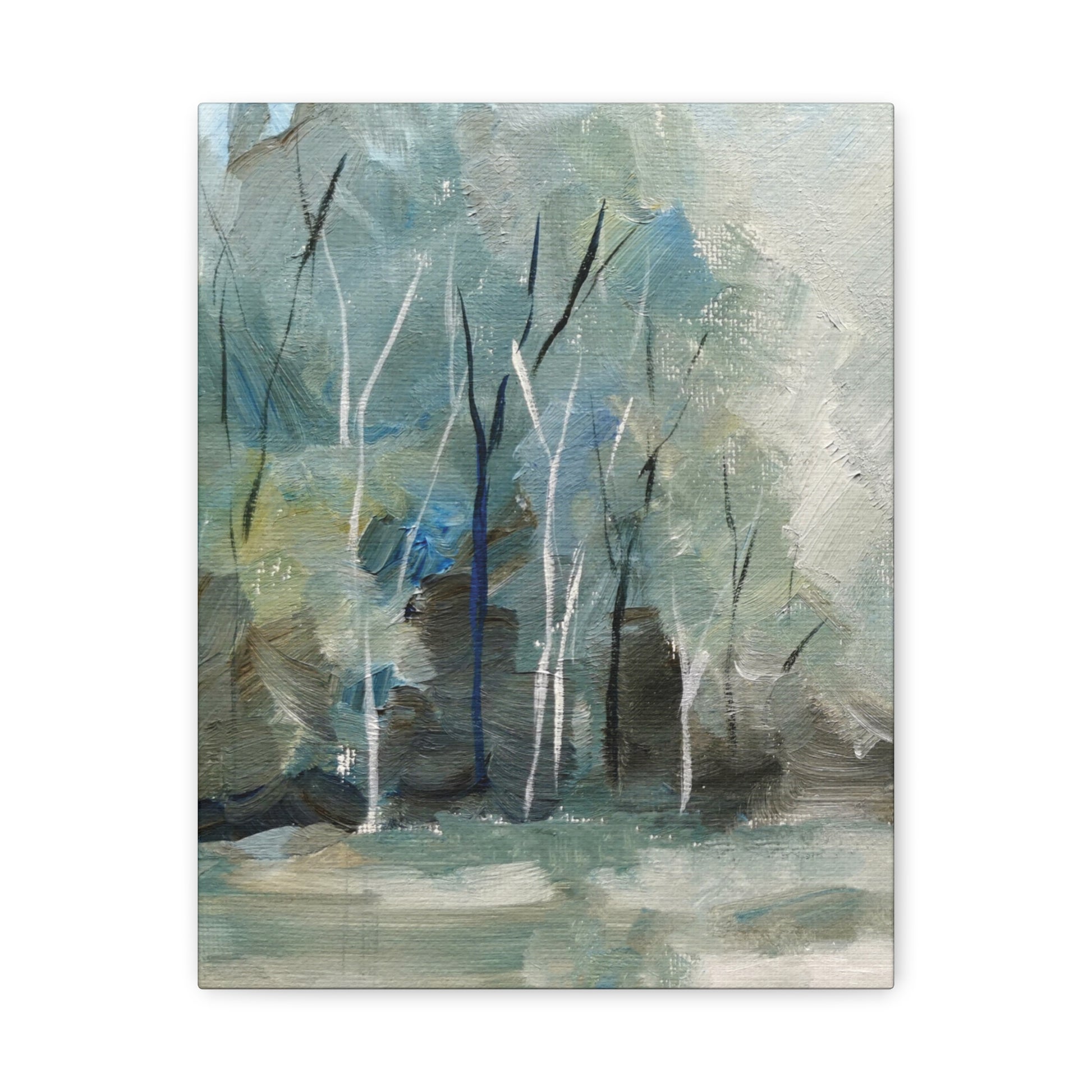 Faded Forest Canvas Wall Art Vertical - Canvasses