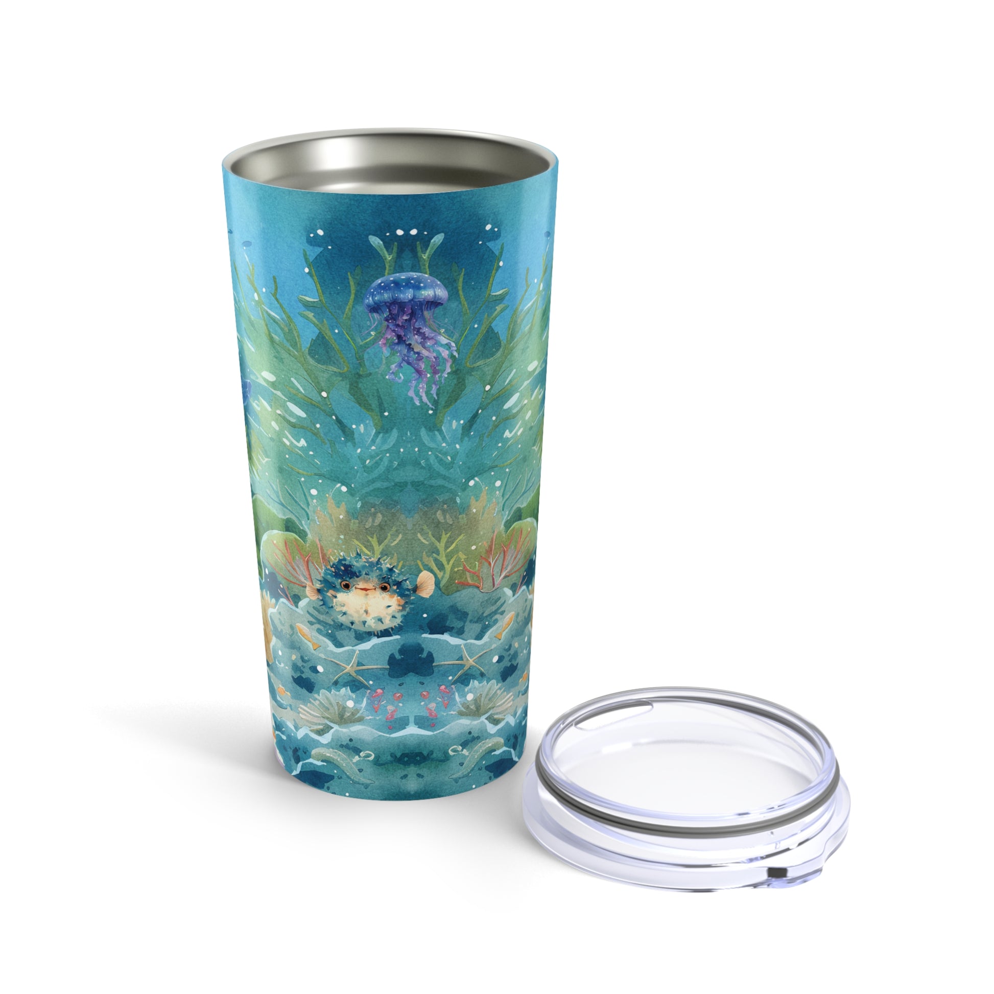 Underwater Turtles 20 oz Stainless Steel Tumbler - Canvasses