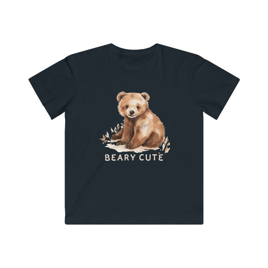 Beary Cute Kids Cotton T-Shirt