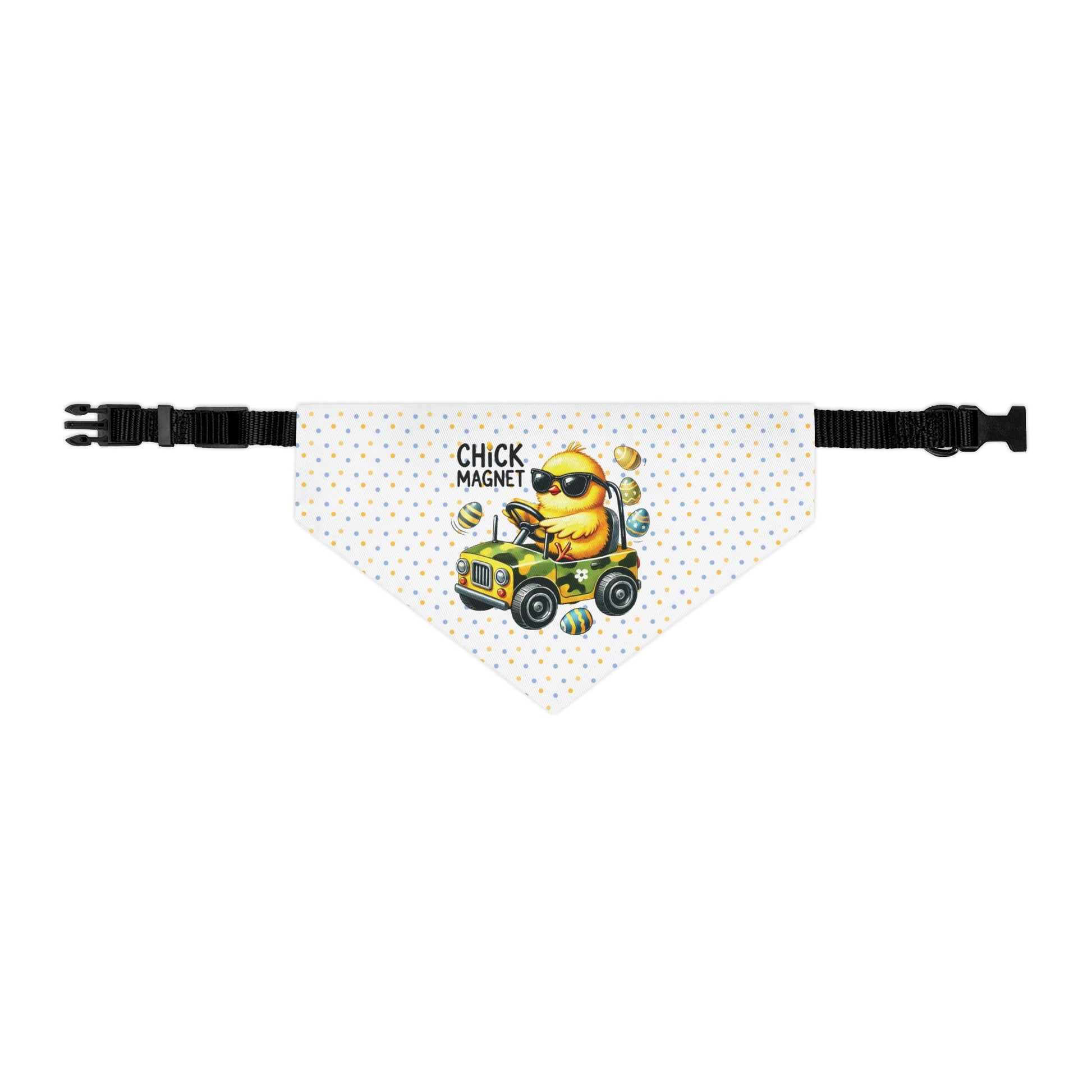 Chick Magnet Pet Bandana Collar - Canvasses