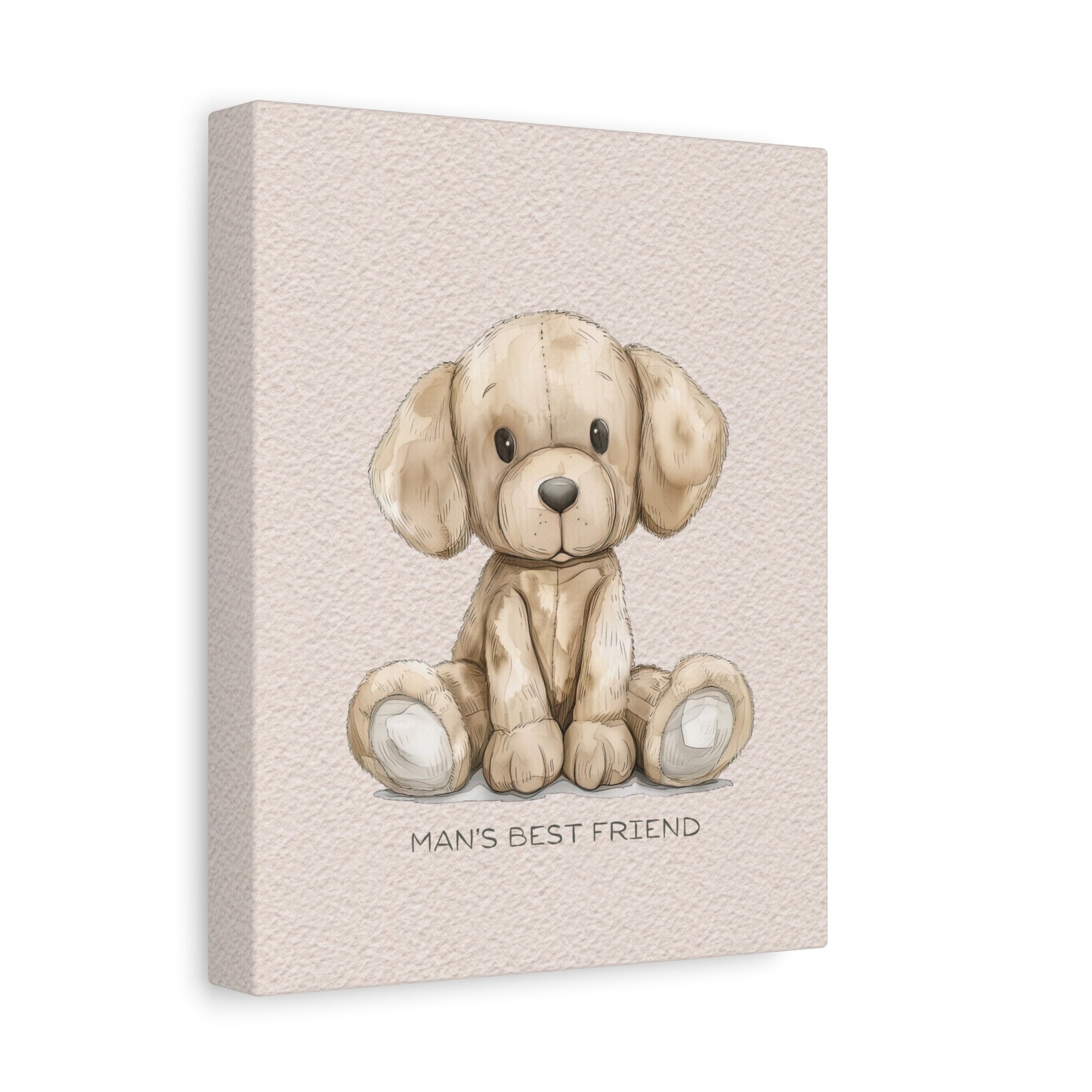Man's Best Friend Canvas Wall Art Vertical - Canvasses