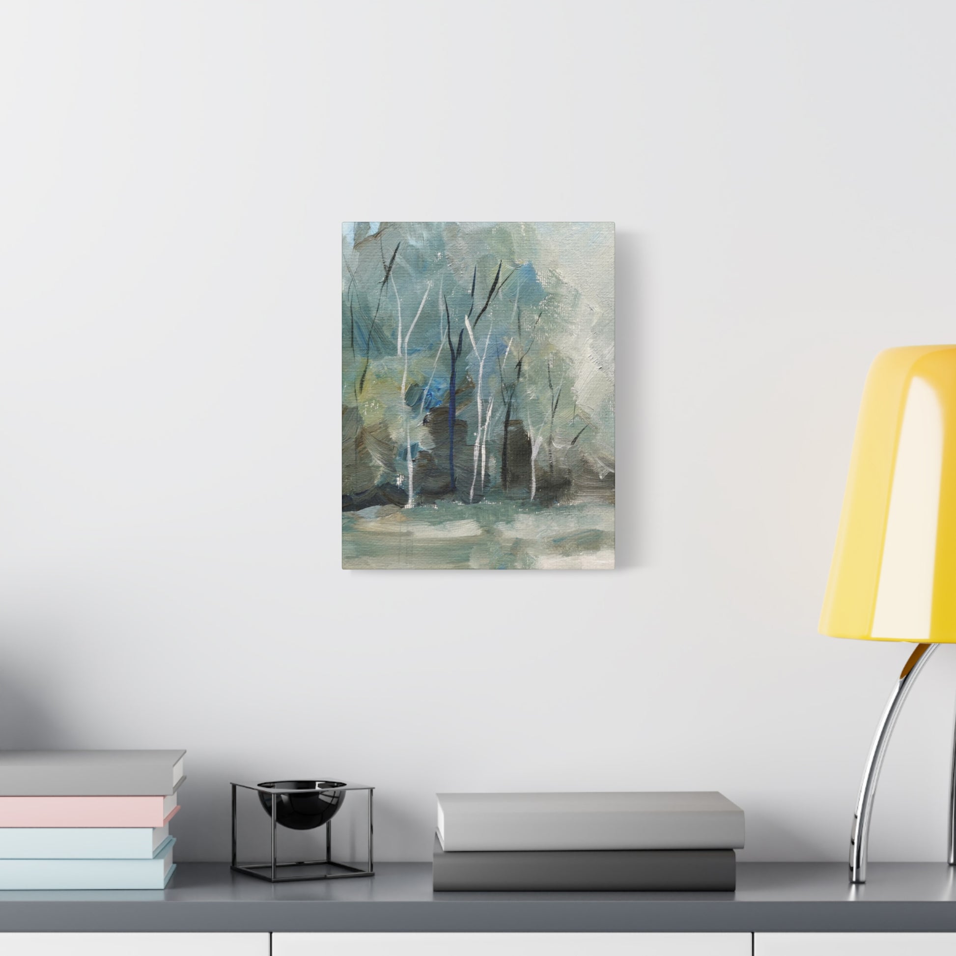 Faded Forest Canvas Wall Art Vertical - Canvasses