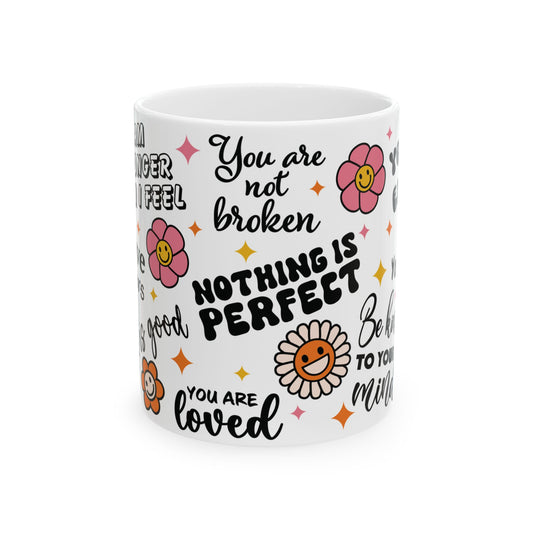 Self Love Affirmations Coffee Mug - Canvasses