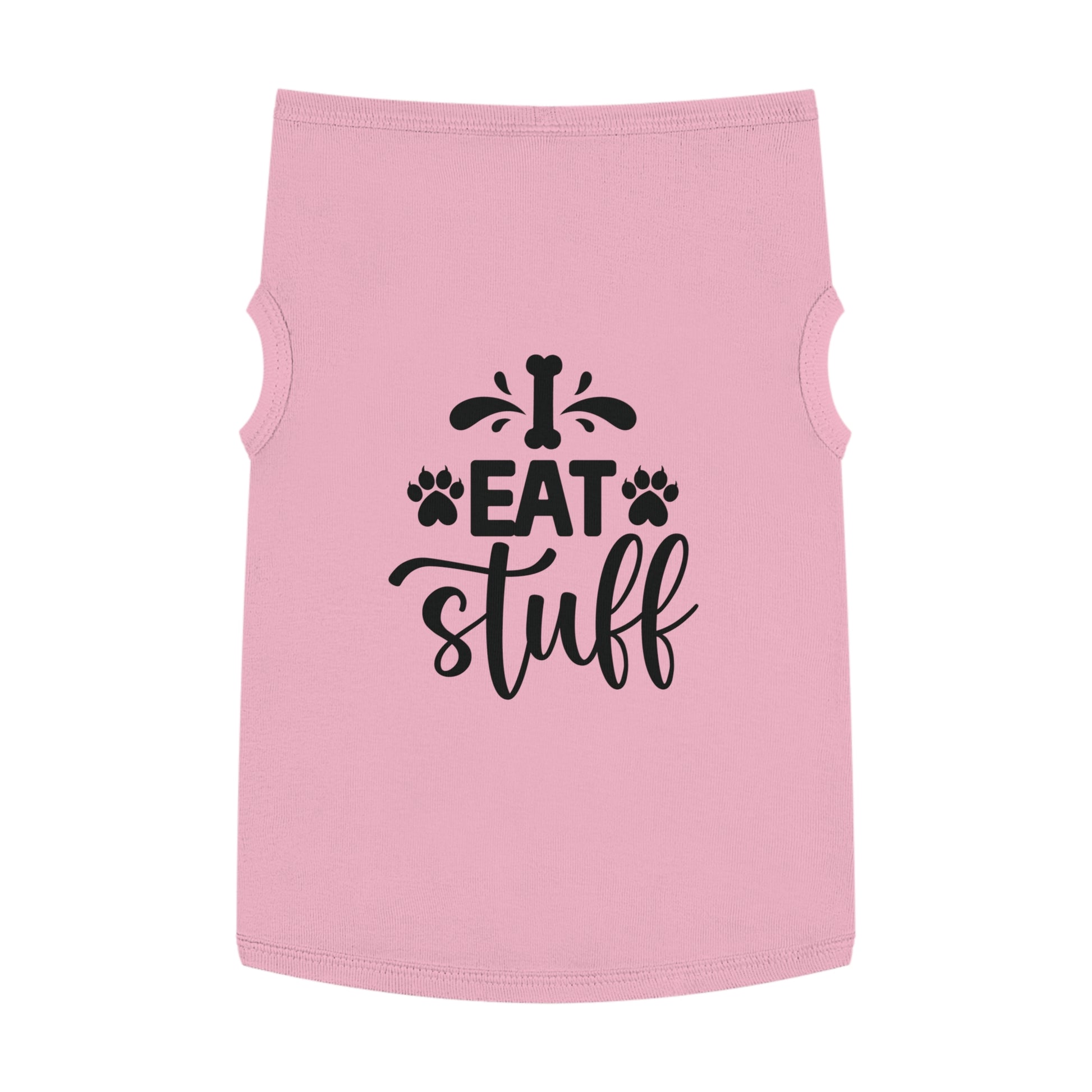 I Eat Stuff Pet Tank Top - Canvasses