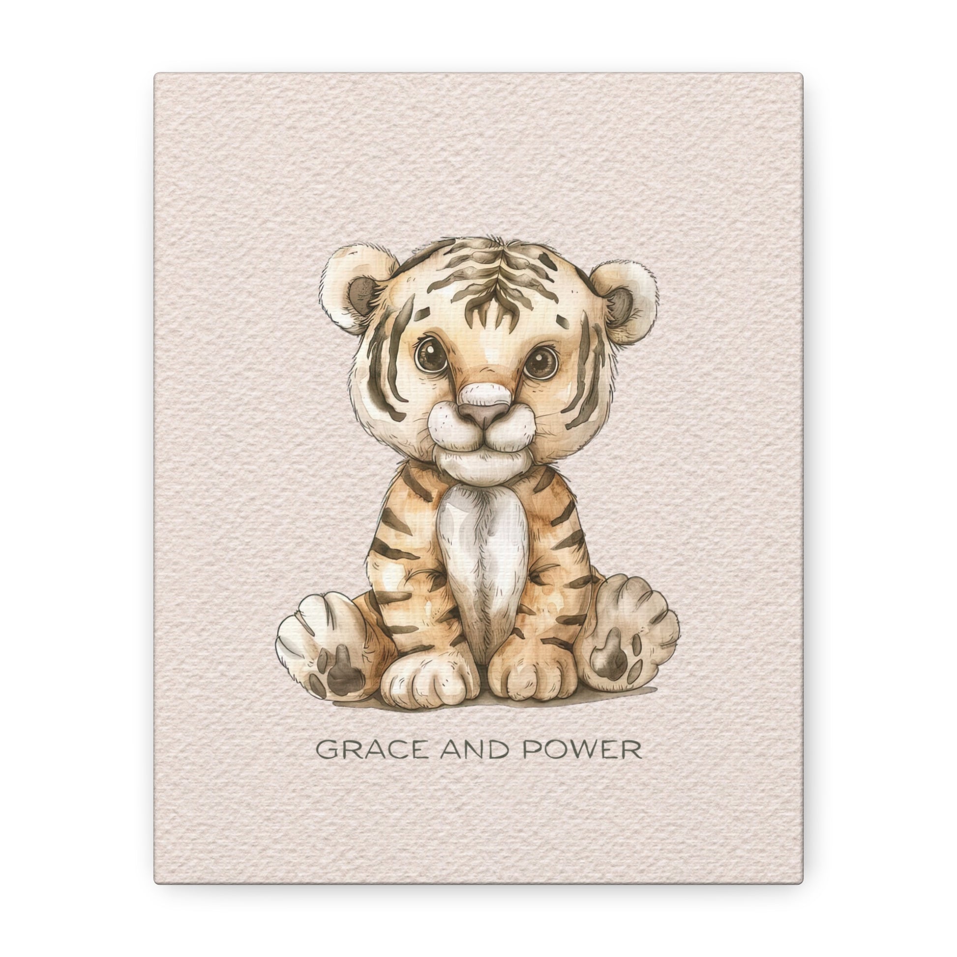 Grace and Power Canvas Wall Art Vertical - Canvasses