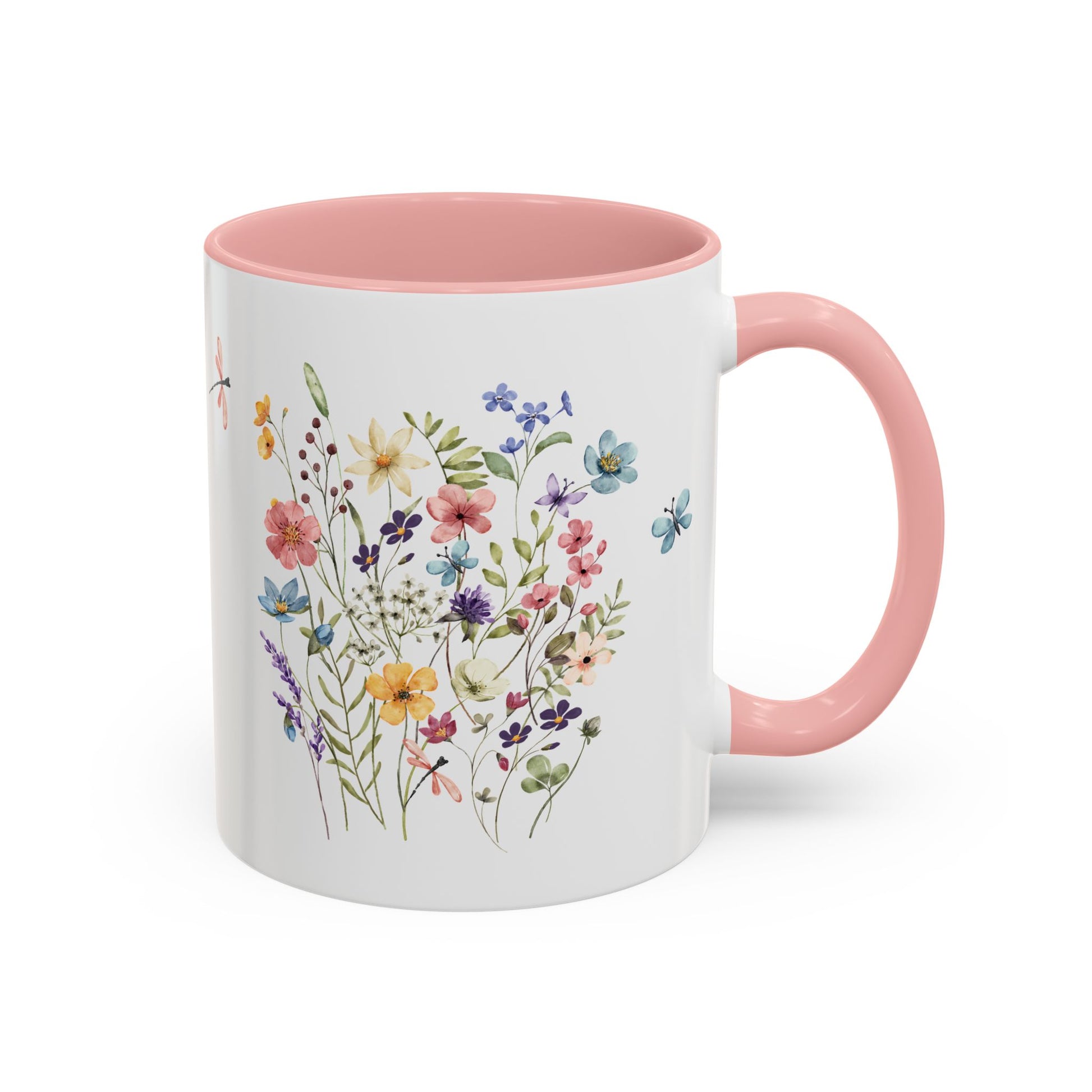 Wildflower Mix Accent Mug - Canvasses
