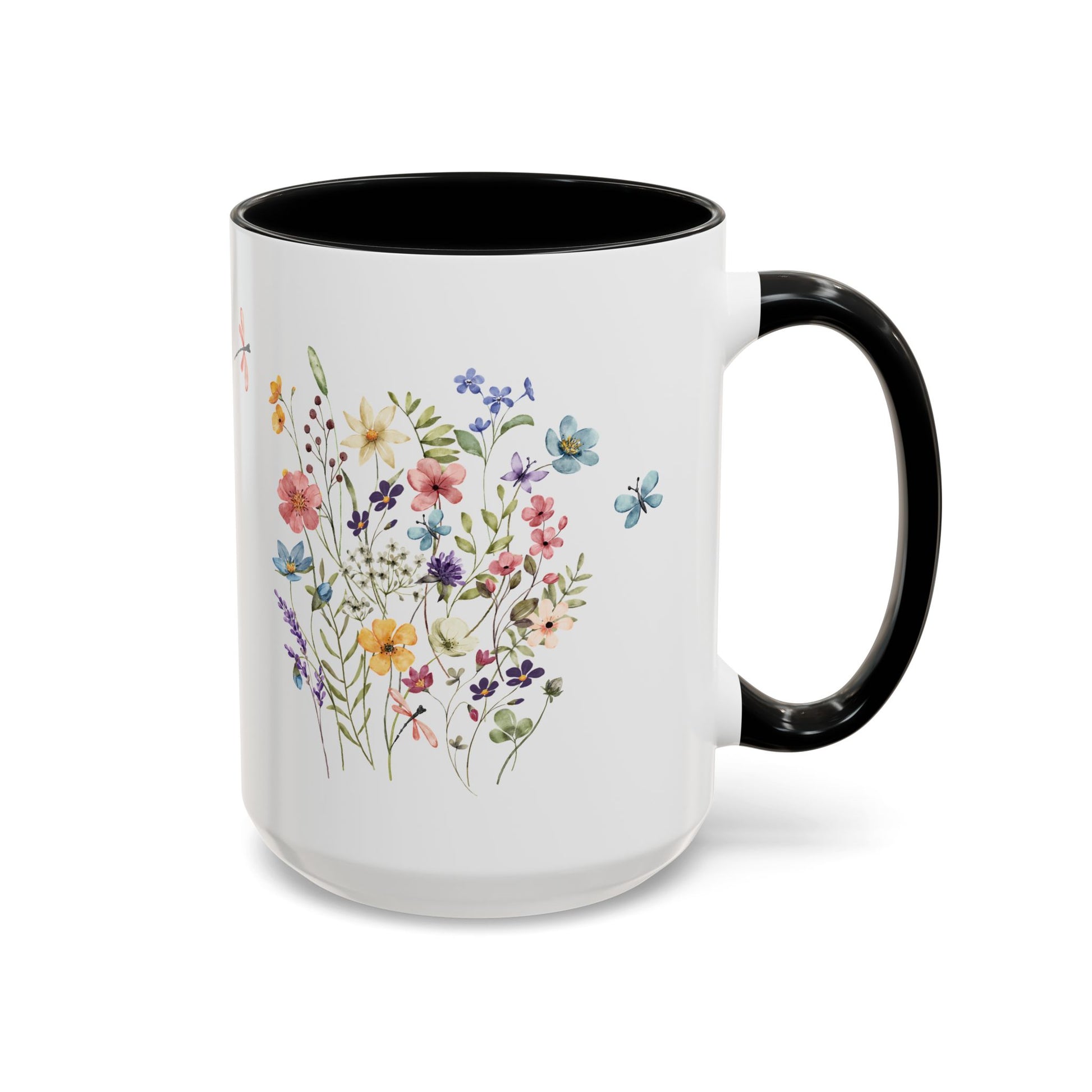 Wildflower Mix Accent Mug - Canvasses