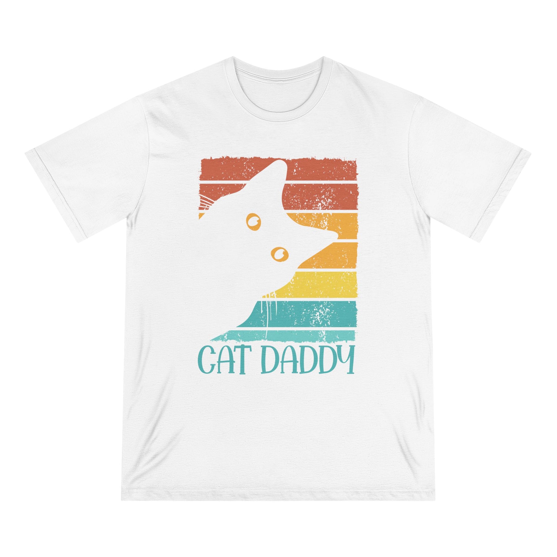 Cat Daddy Men 100% Organic Cotton Staple T-Shirt - Canvasses