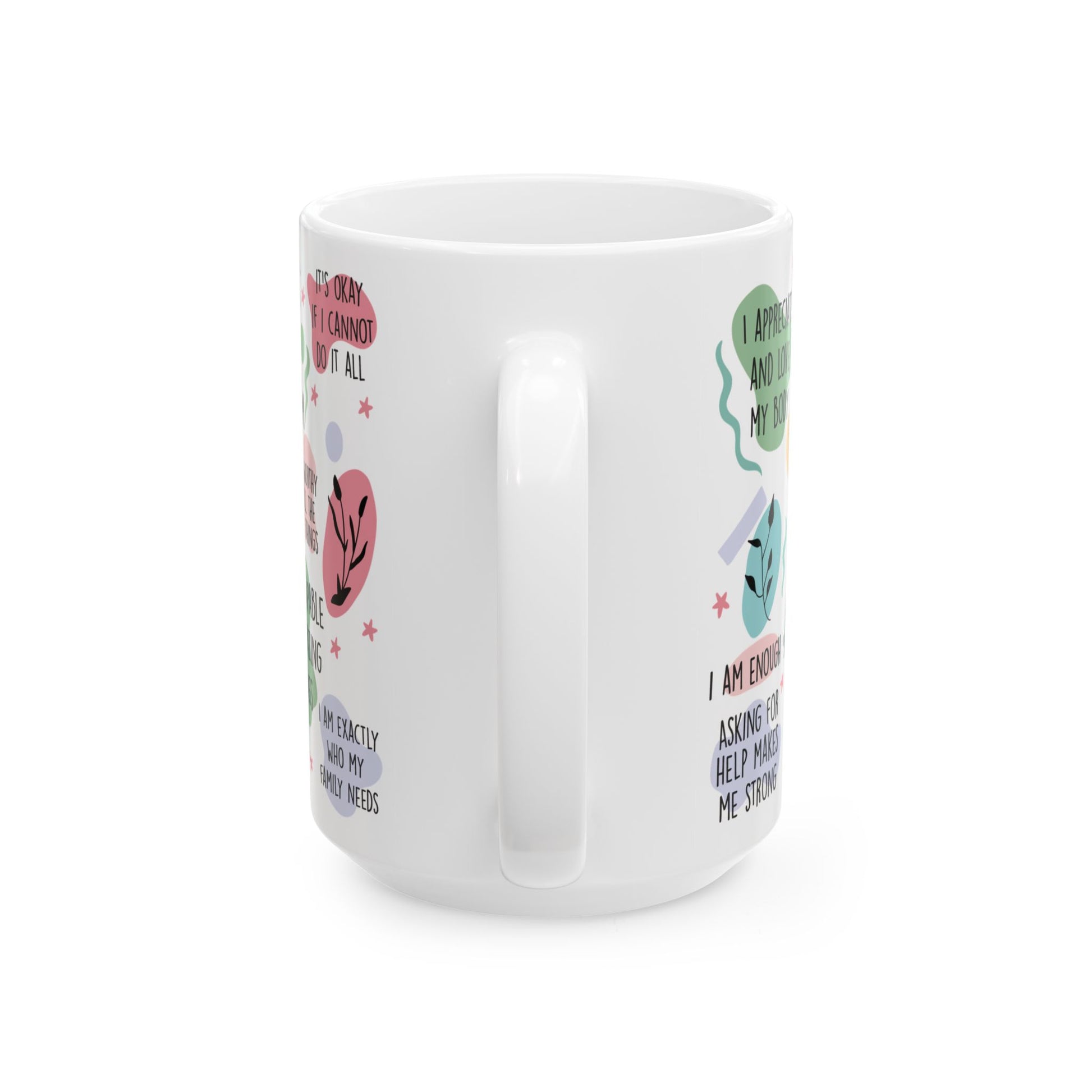 Mom Daily Affirmations Coffee Mug - Canvasses