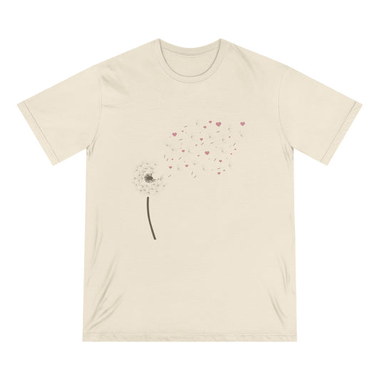 Dandelion Heart Women 100% Organic Cotton T-Shirt - Canvasses